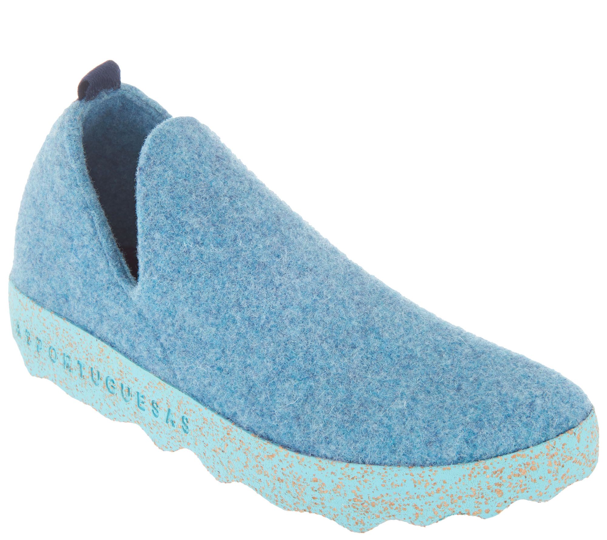 Fly London Boiled Wool Slip-on Shoes 