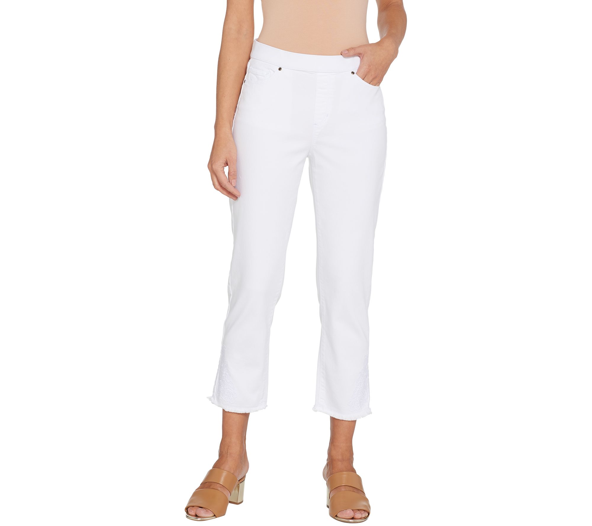 qvc susan graver crop pants