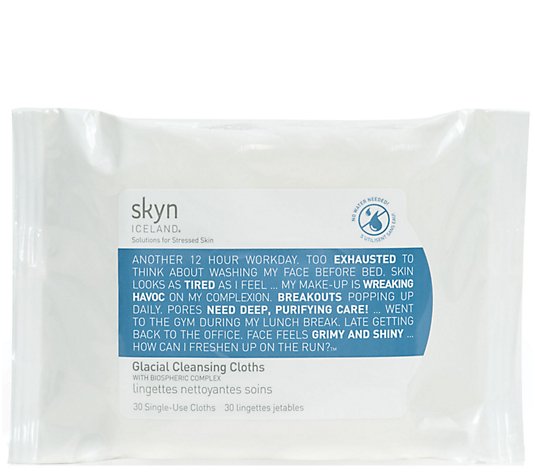 skyn ICELAND Glacial Cleansing Cloths