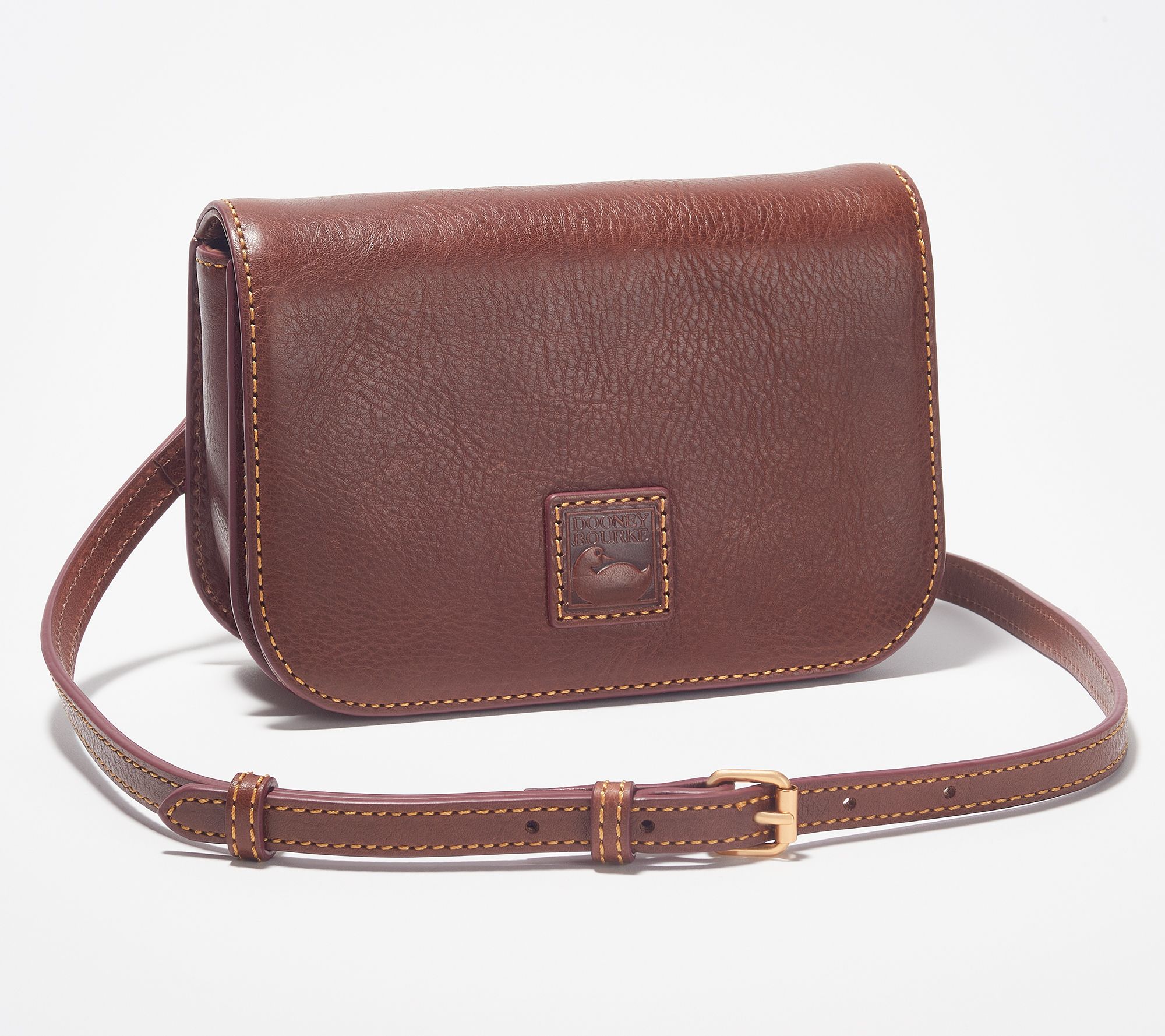 Dooney & Bourke Florentine Leather Convertible Belt Bag - QVC.com