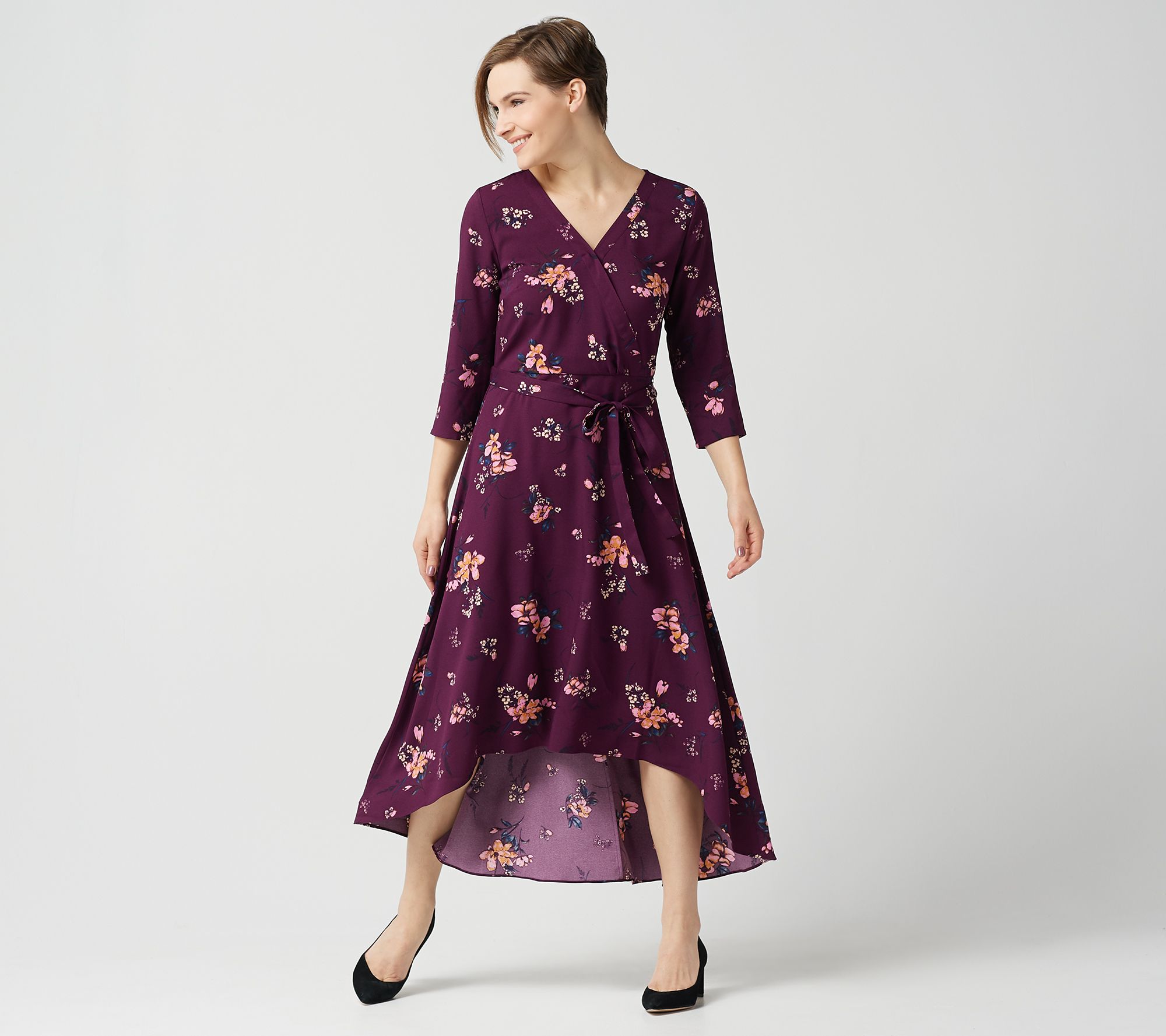qvc wrap dresses