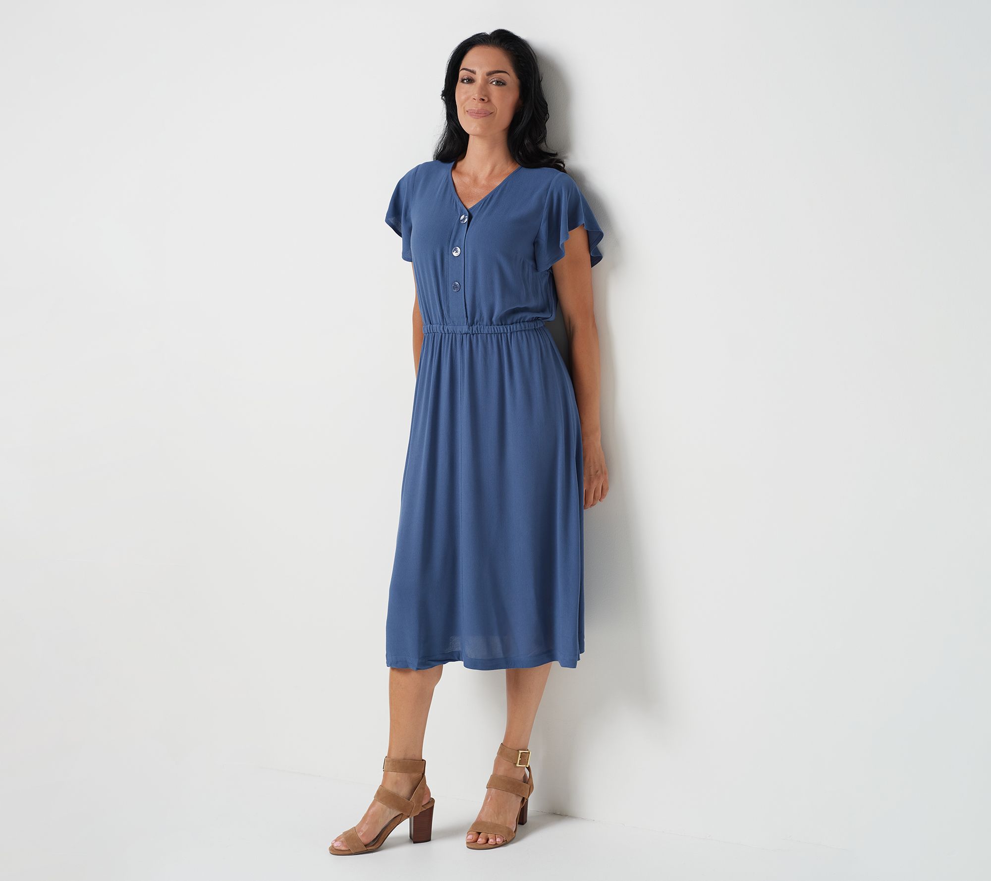 qvc denim dresses