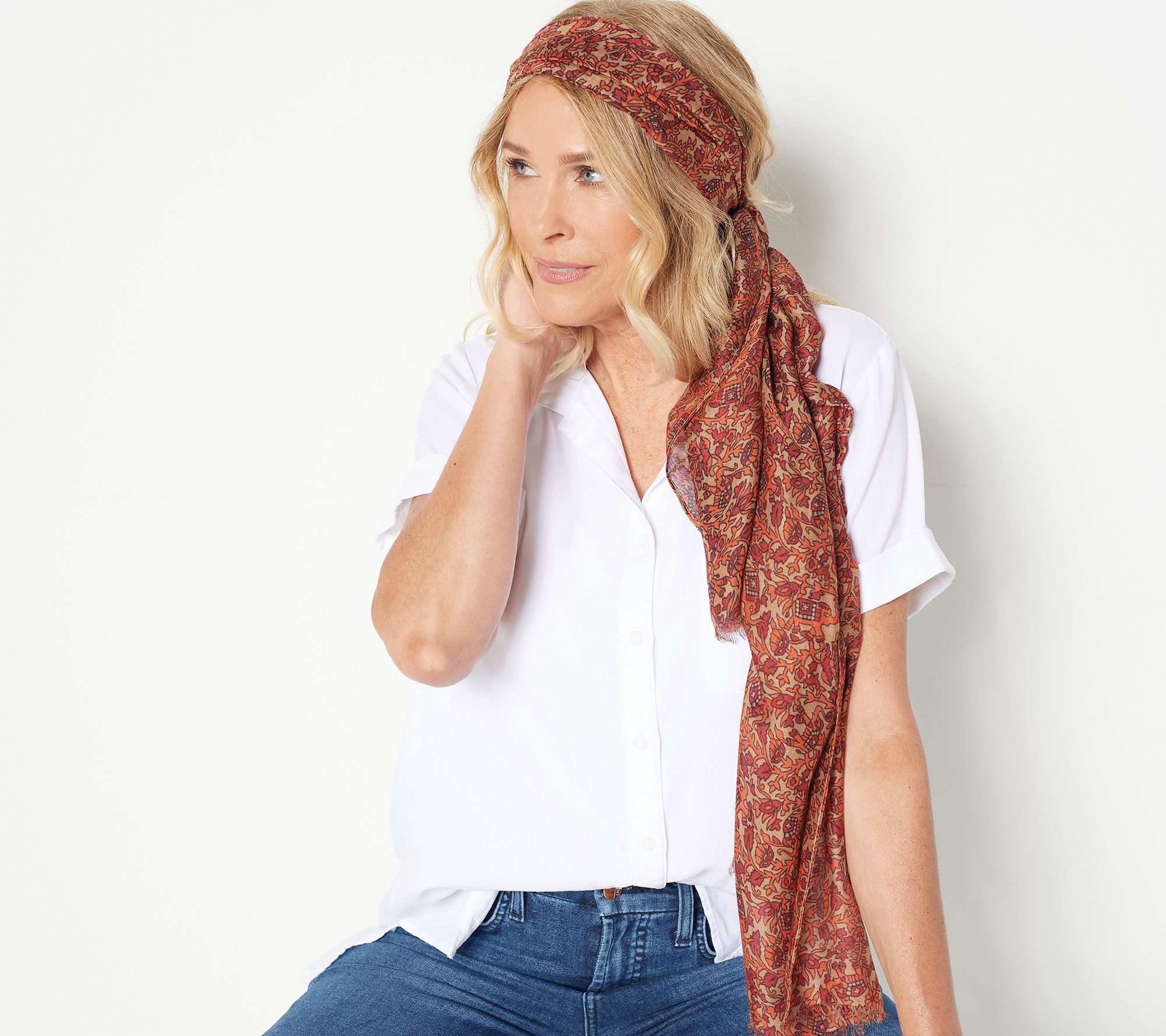 Patricia Nash Printed Scarf