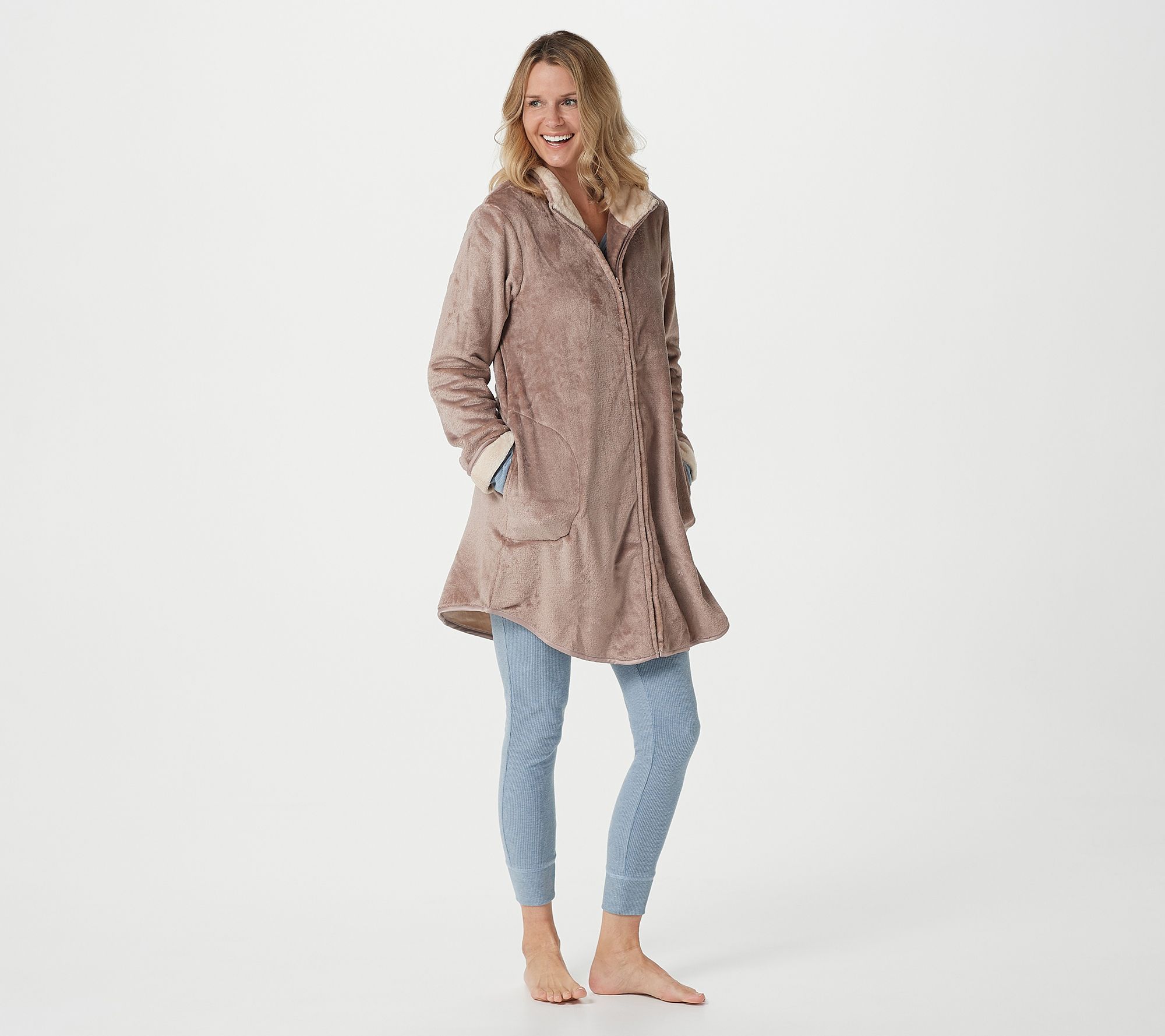 Koolaburra by UGG Light Weight Zipper Robe Zipper Robe