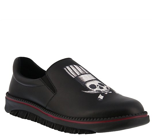 Spring Step Professional Men's Leather Clogs -Power-Knives