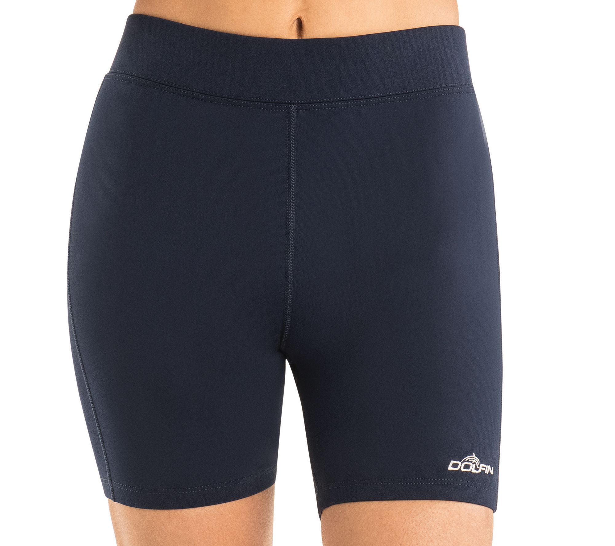Dolfin Aquashape Solid Mid-Length Swim ActiveShorts