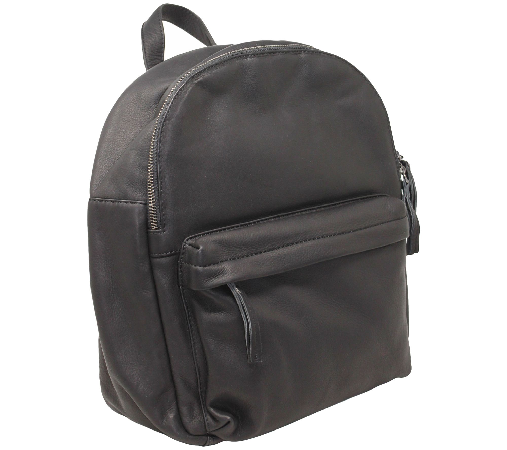 Latico Water-Resistant Leather Backpack - Kaely - QVC.com