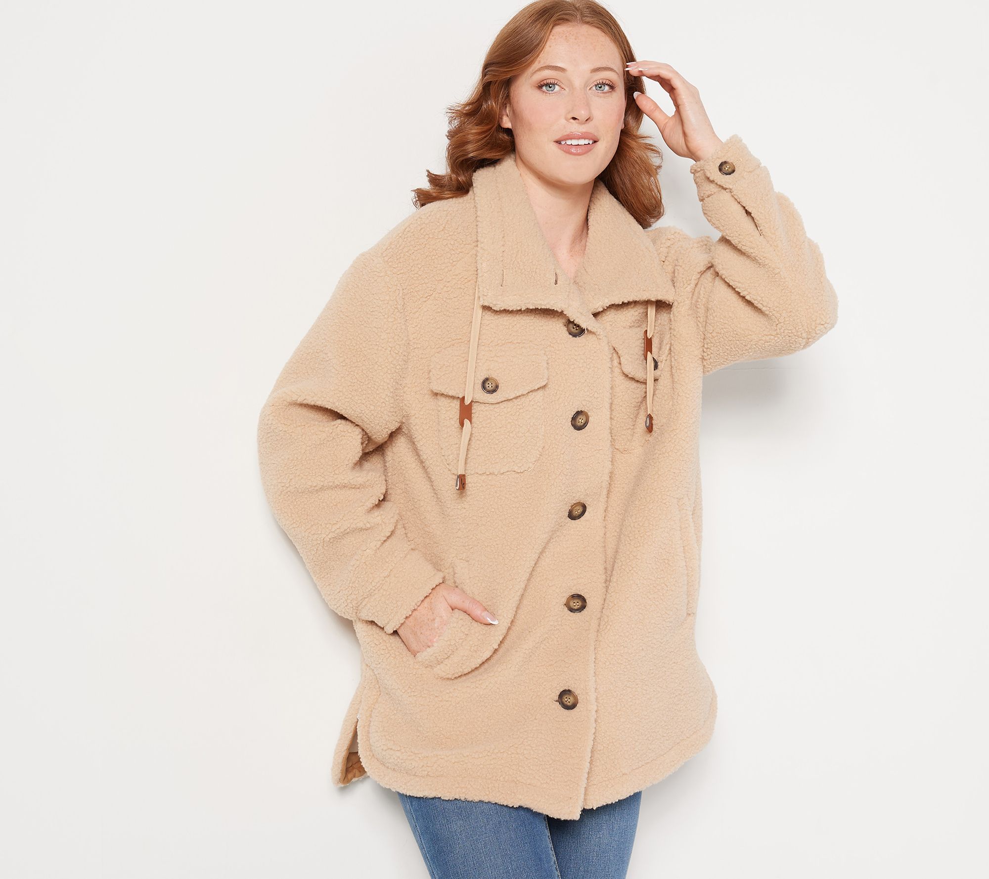 Koolaburra by UGG Relaxed Sherpa Shacket