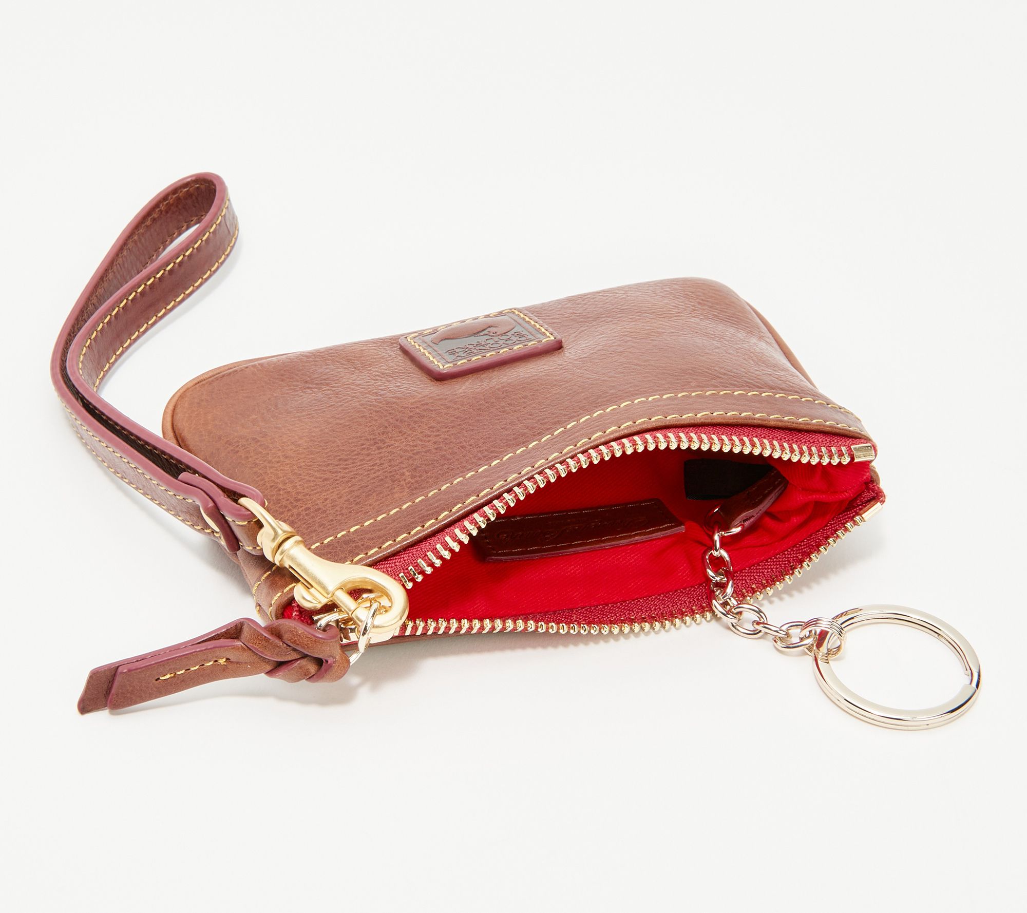 Womens Canvas Coin Purse Follow Your Dreams Cancelled Zipper Cash Pouch Cellphone Bag With Handle