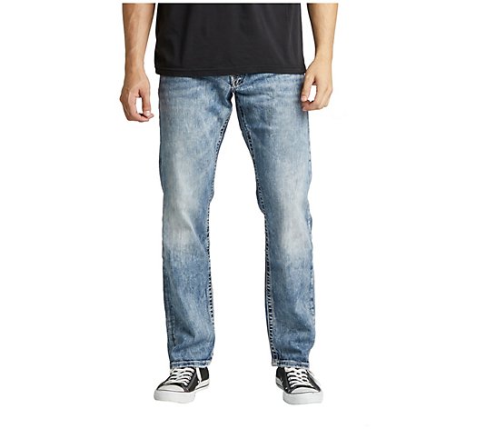 Silver Jeans Co. Eddie Relaxed Fit Tapered LegJeans-SMC230