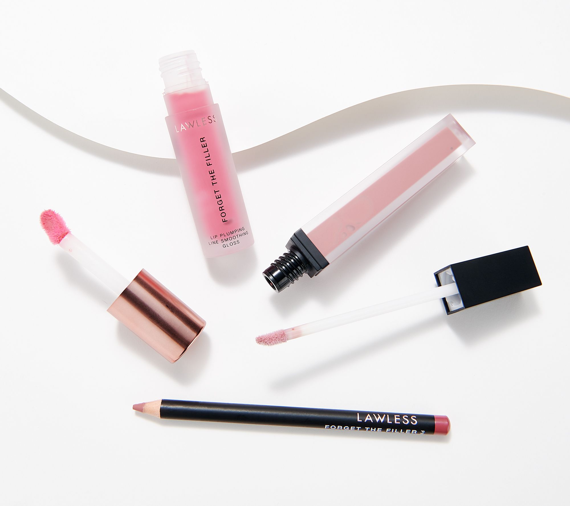 Lawless Beauty Define, Plump and Shine 3-Piece Lip Collection