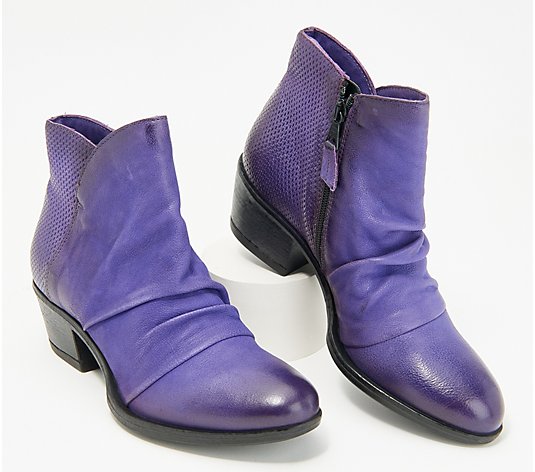 Miz Mooz Leather Ankle Boots - Keir