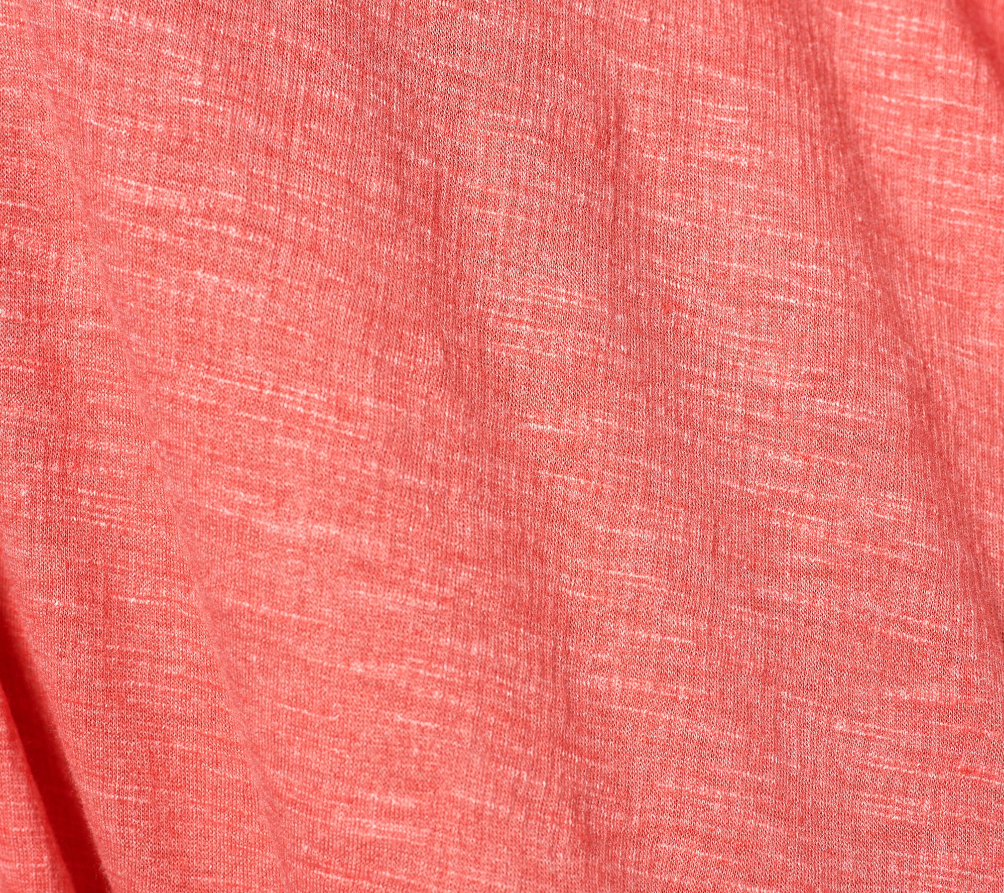 "As Is" Cuddl Duds Slub Relaxed Throw Poncho Wrap