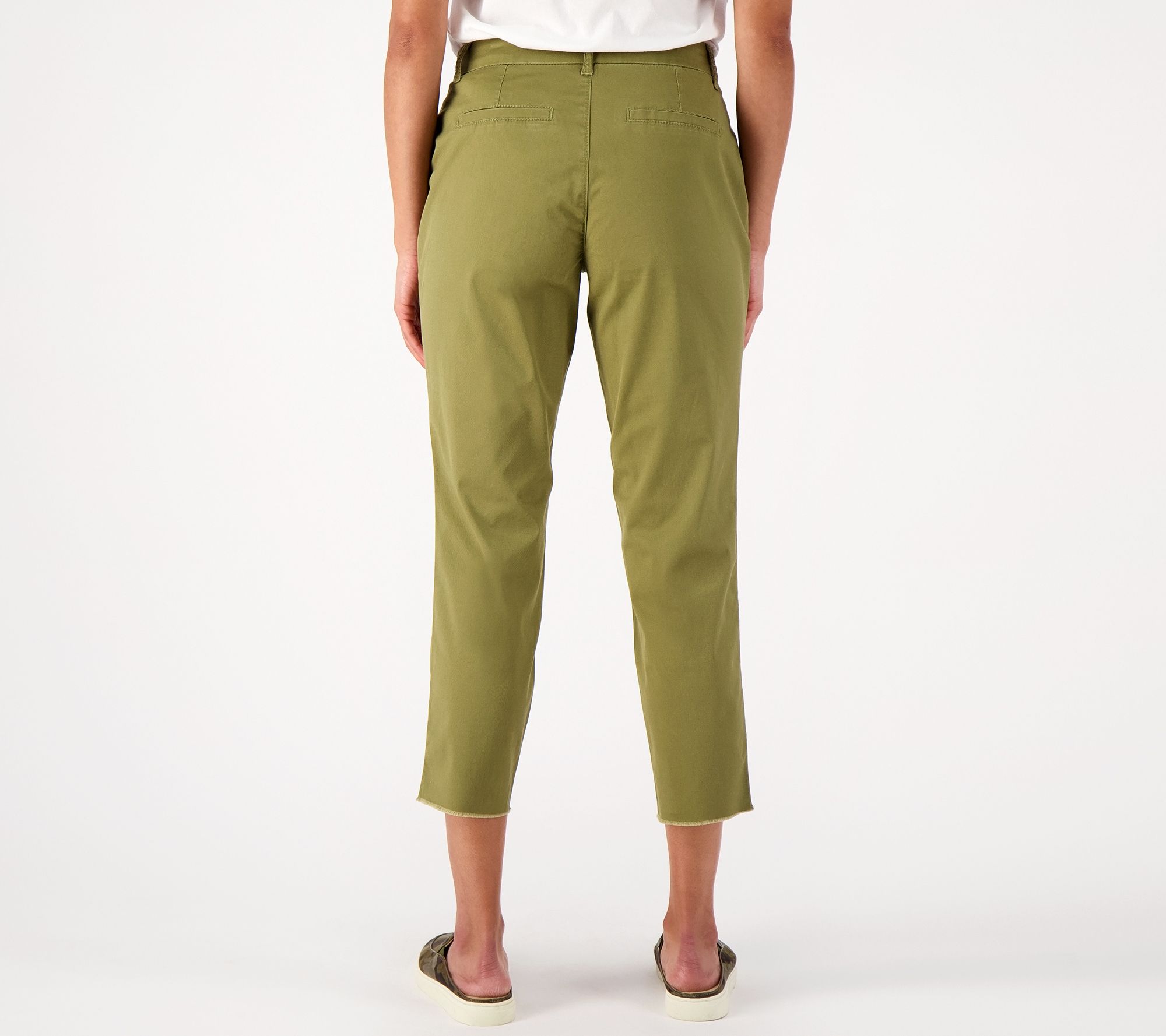 Laurie Felt Lightweight Chino Pants - QVC.com