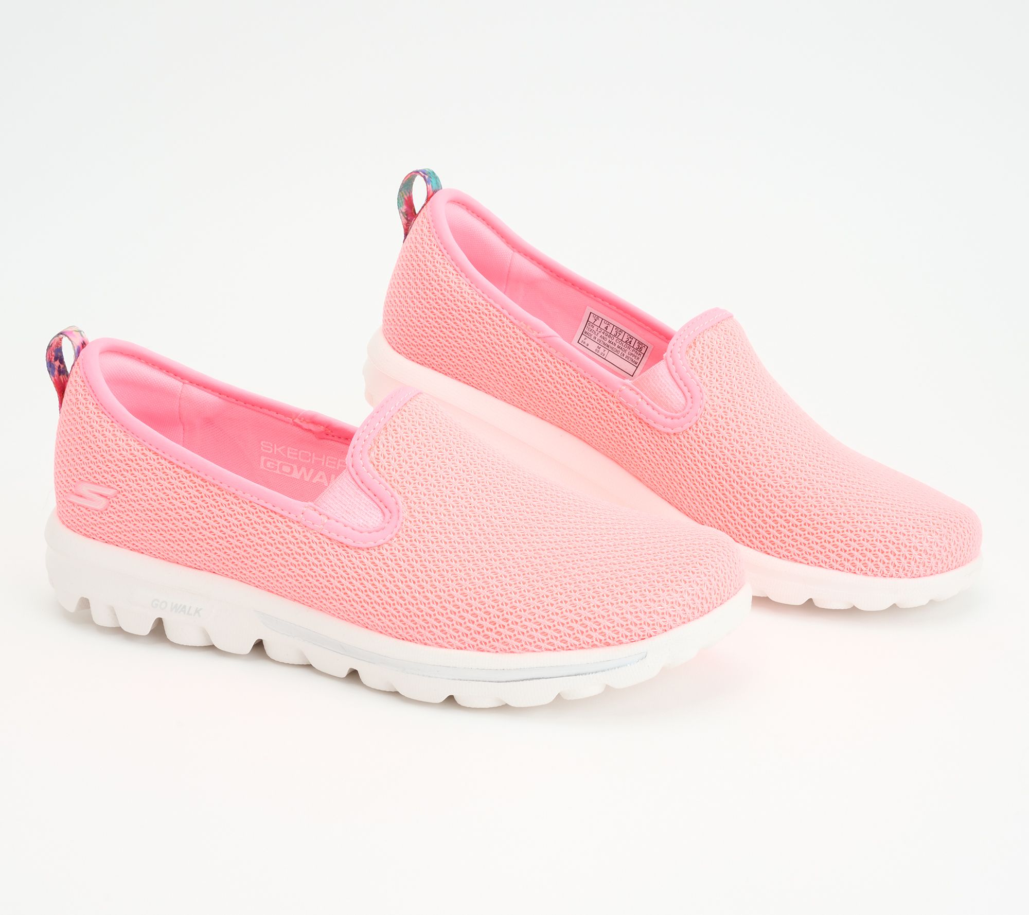 Skechers GOwalk Travel Washable Mesh Gored Slip-Ons - Lima