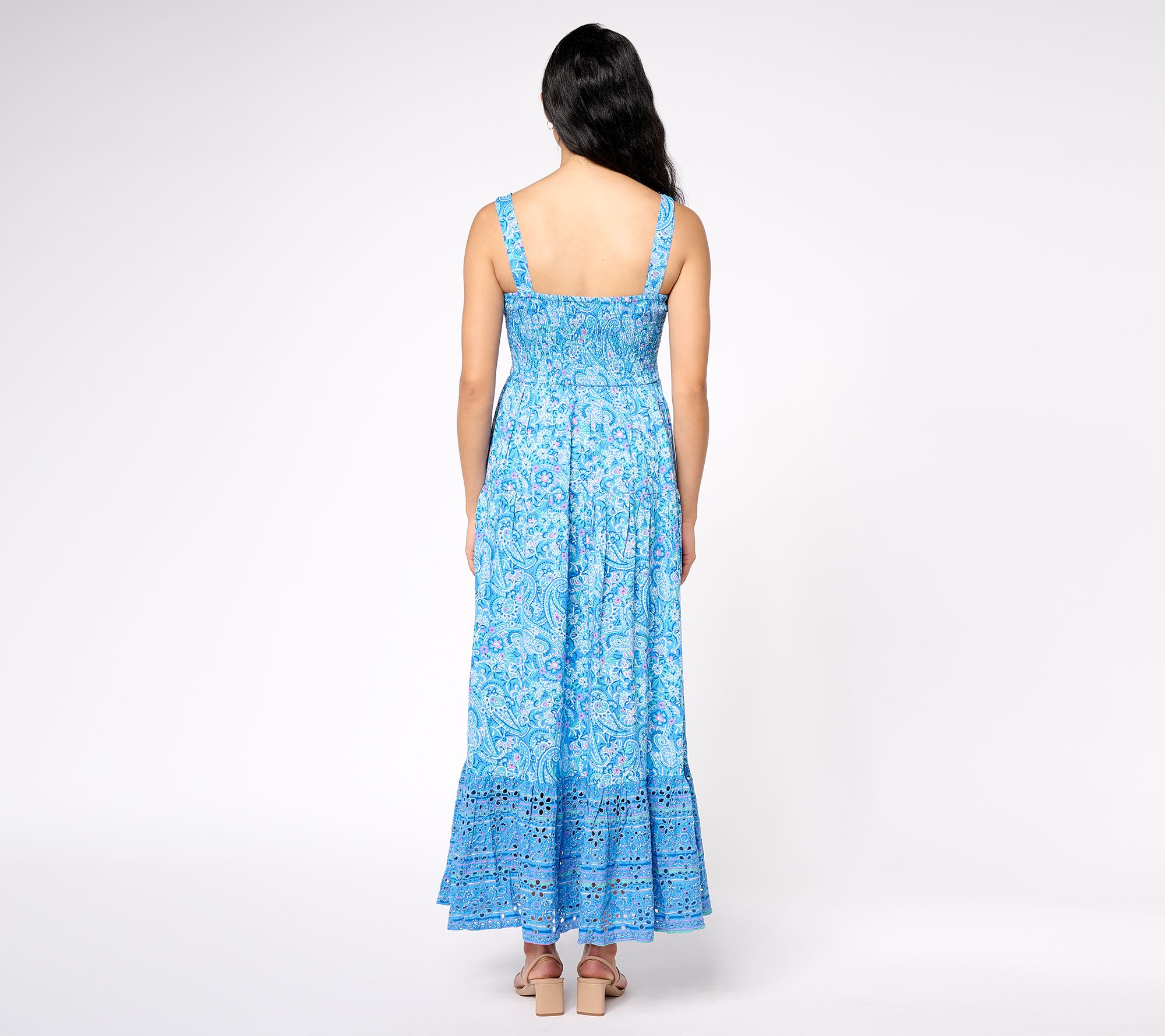 Destination 365 Petite Printed Maxi Dress - QVC.com