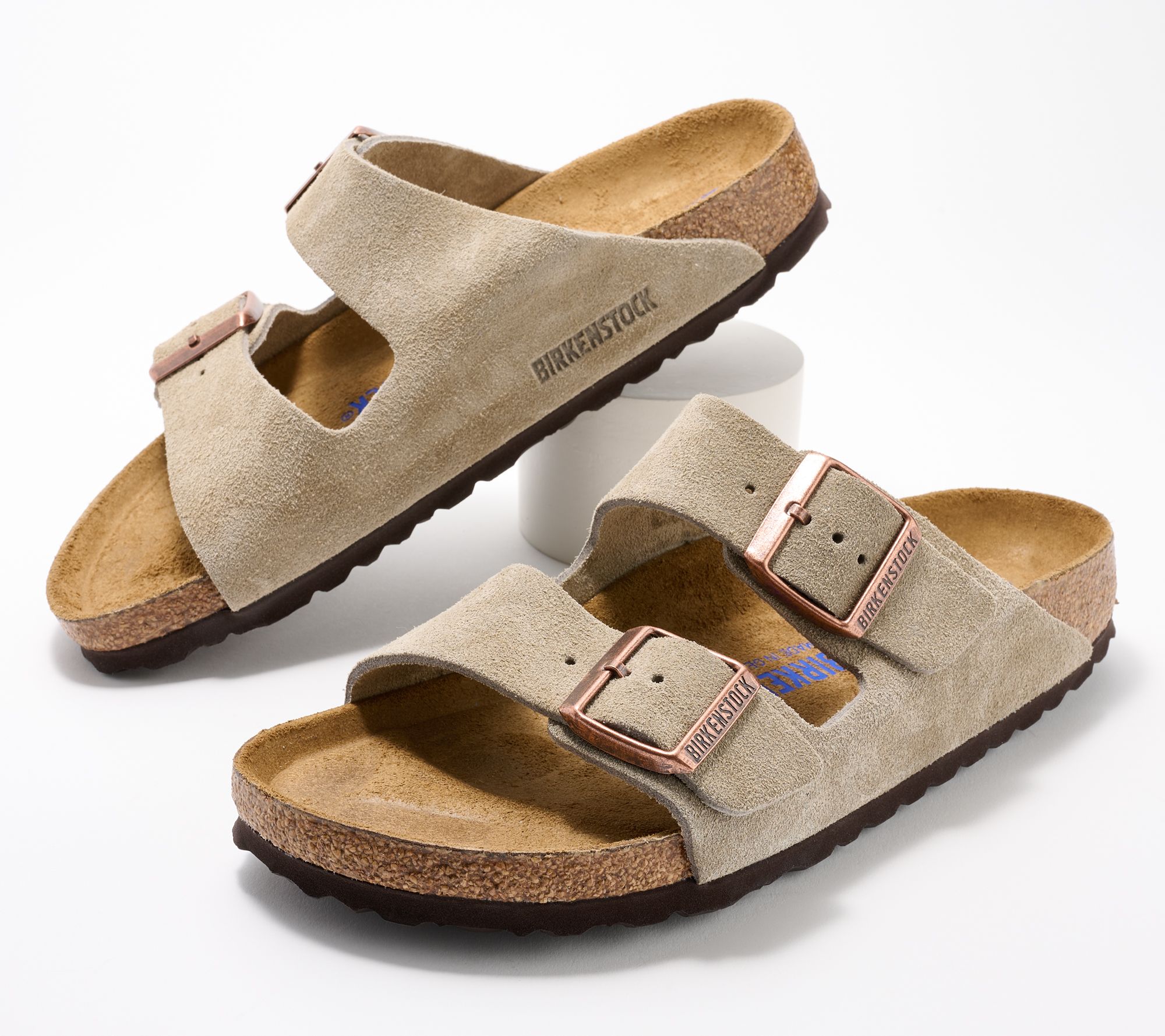 Birkenstock Two-Strap Comfort Sandal - -