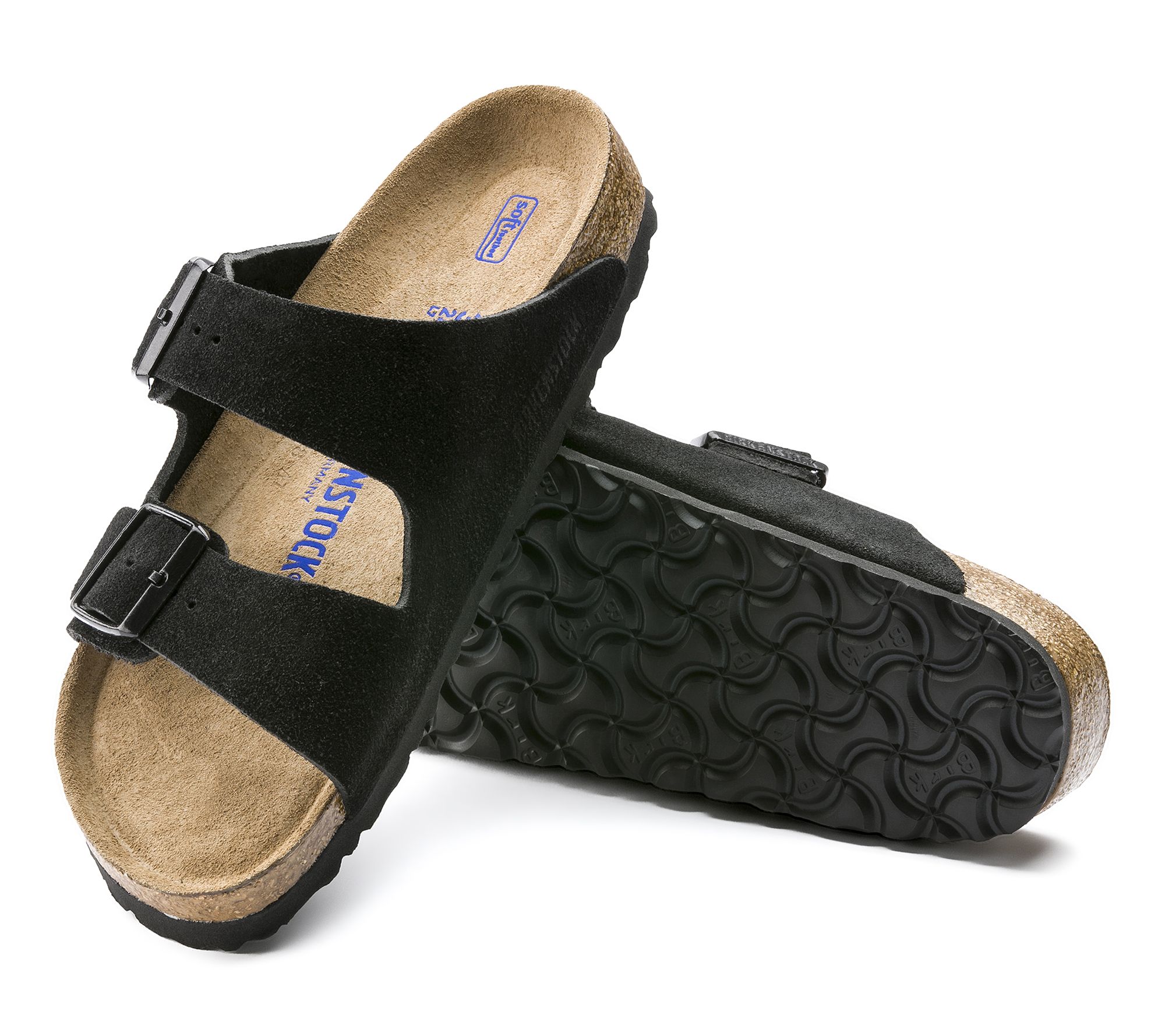 Birkenstock Two-Strap Comfort Footbed Slide Sandal - Arizona