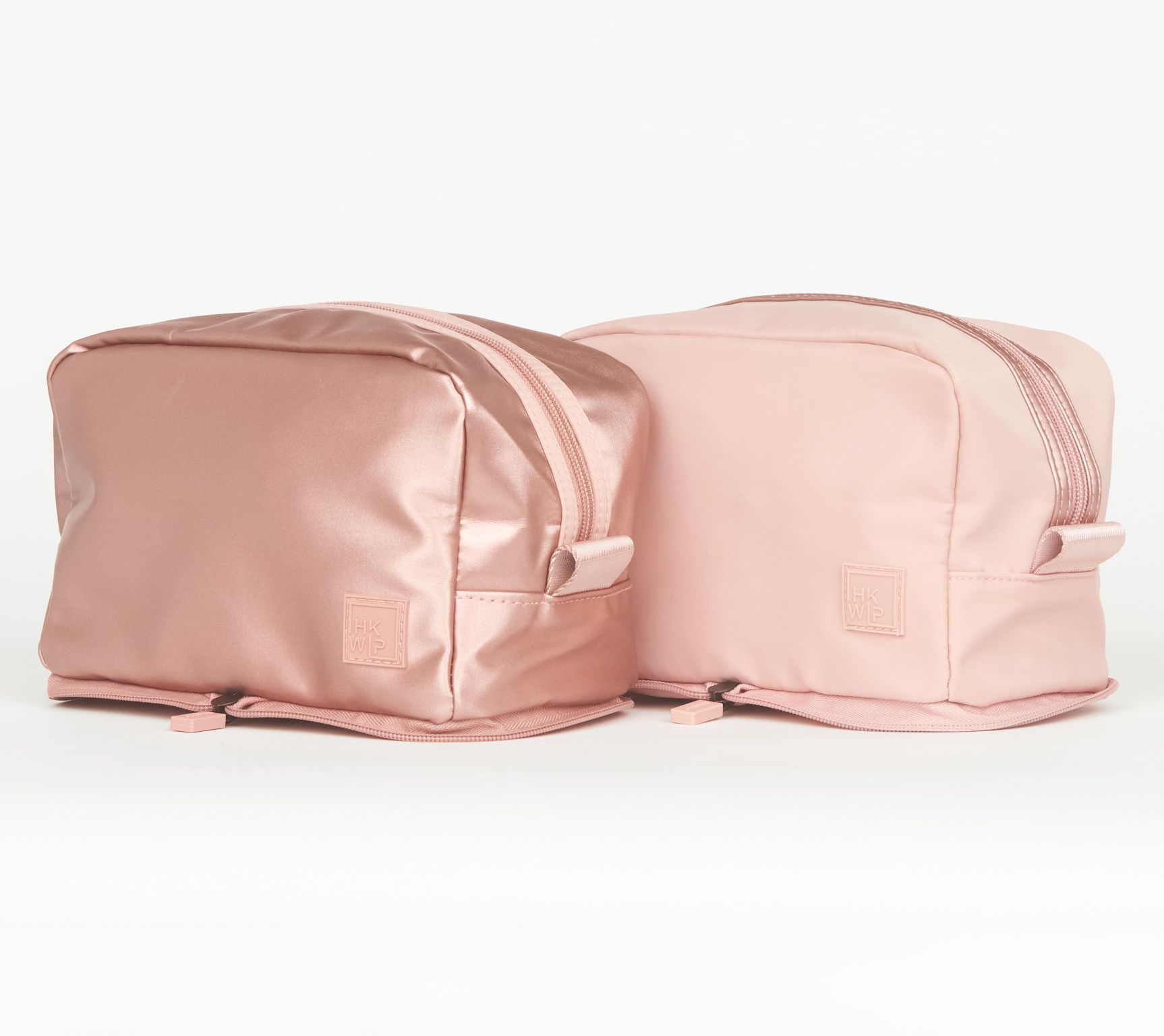 IHKWIP Set of 2 Packable Cosmetic Cases