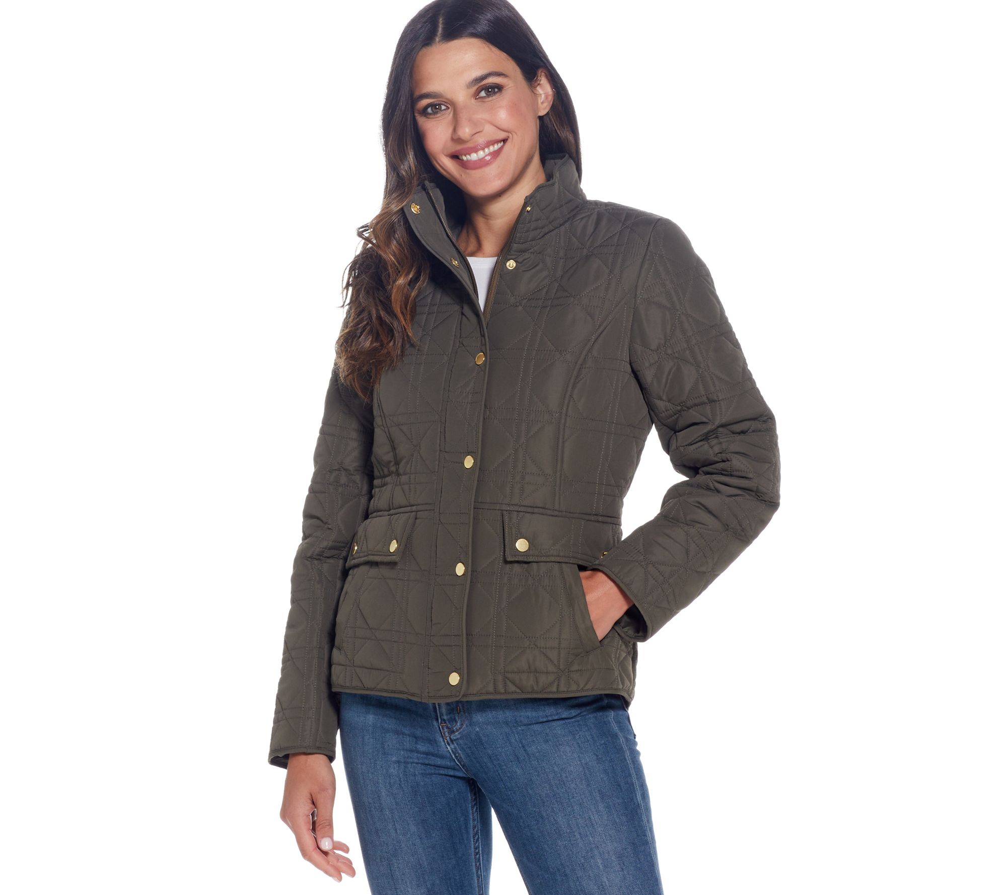 Weatherproof Modern Quilted Barn Jacket