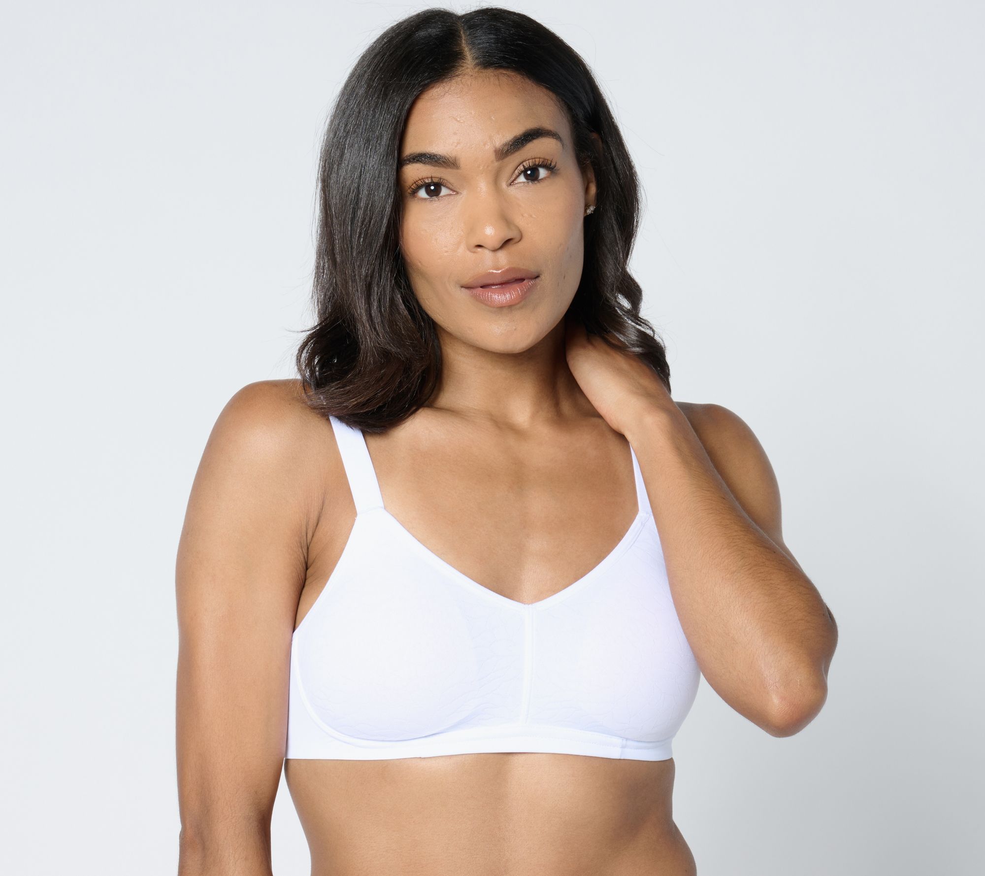 Cuddl Duds Intimates Softest Stretch Jacquard Unlined WF Bra