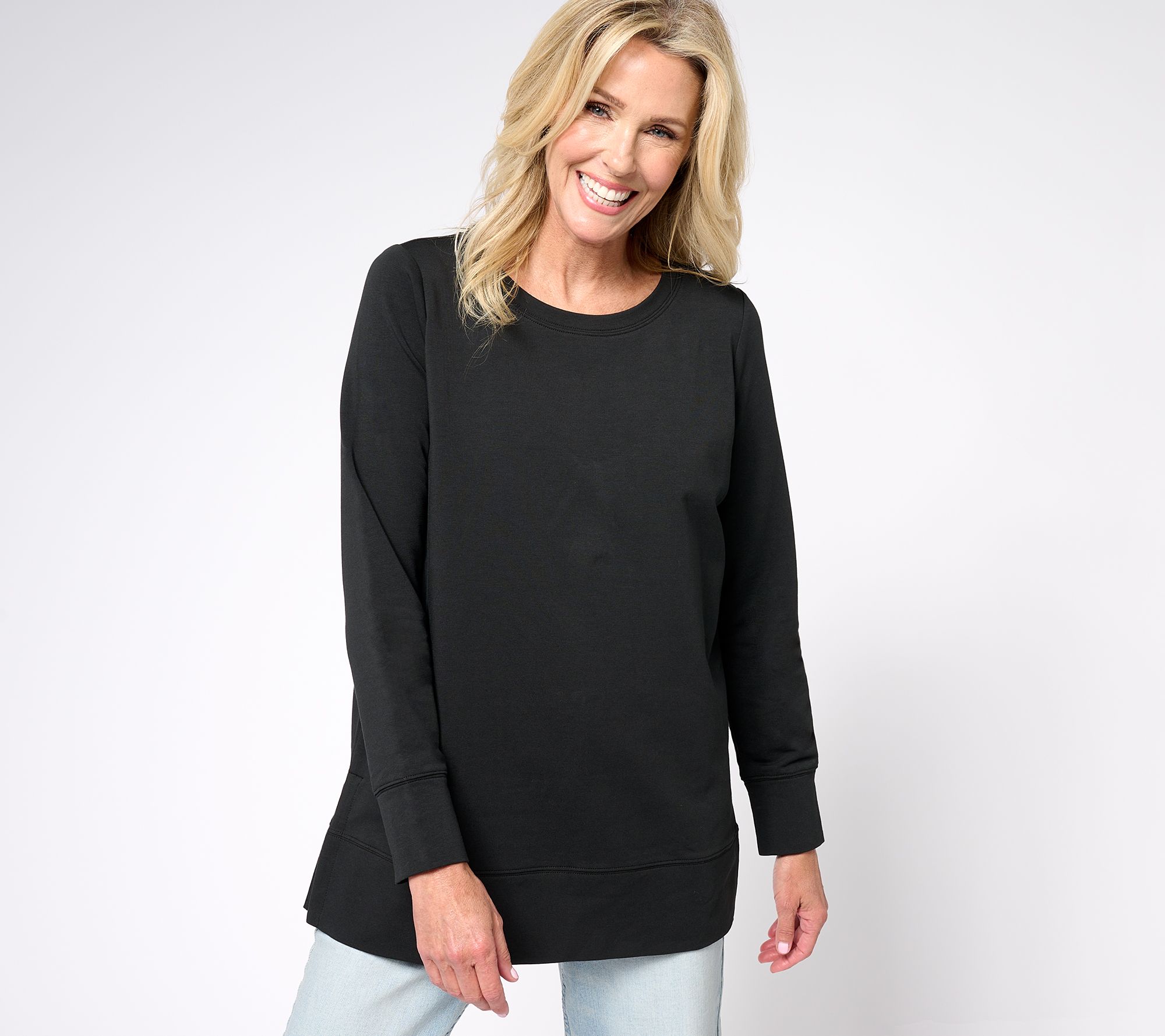"As Is" Belle by Kim Gravel French Terry Long Sleeve Sweatshirt