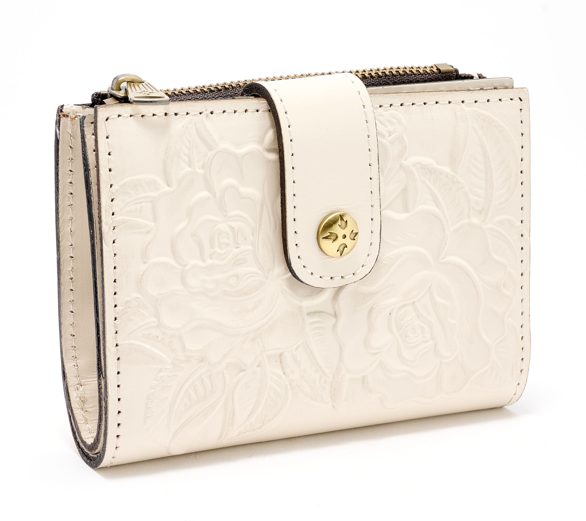Patricia Nash Leather Chiara Snap Wallet