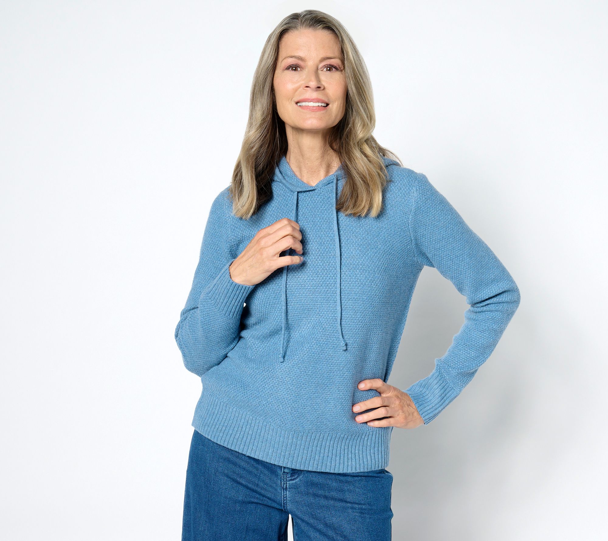 Me by Jennie Garth Pebble Sweater Hoodie