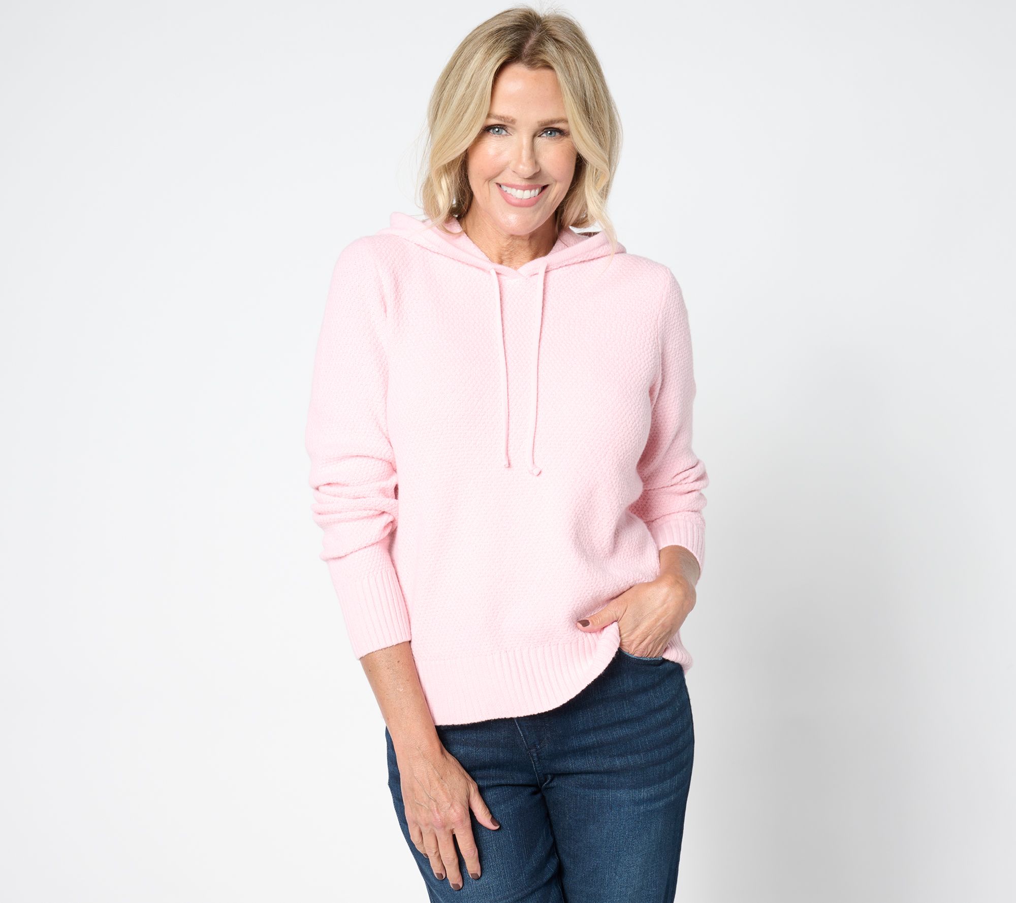 Me by Jennie Garth Pebble Sweater Hoodie