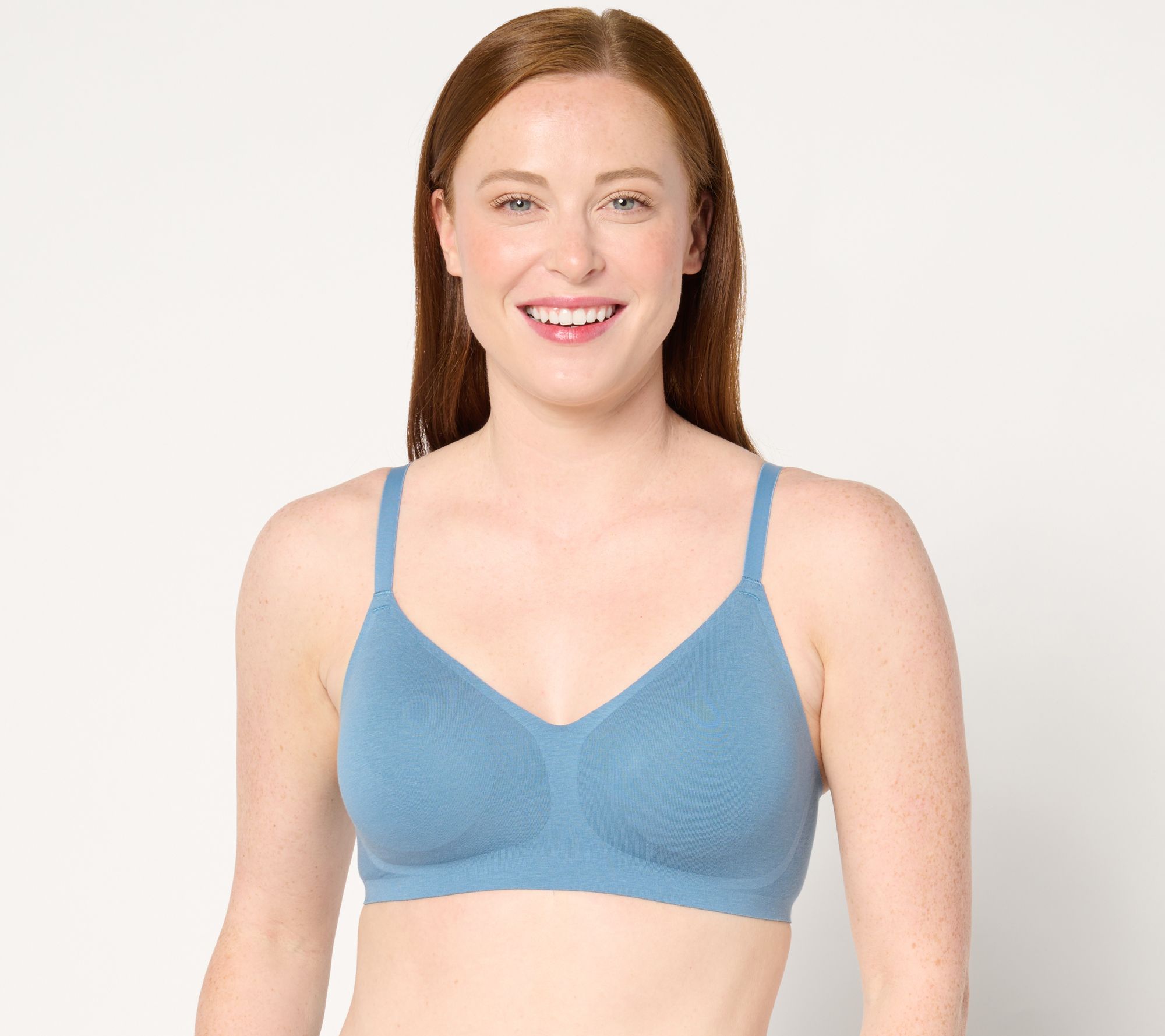 Cuddl Duds Intimates Cotton Core Bonded Lounge Bra