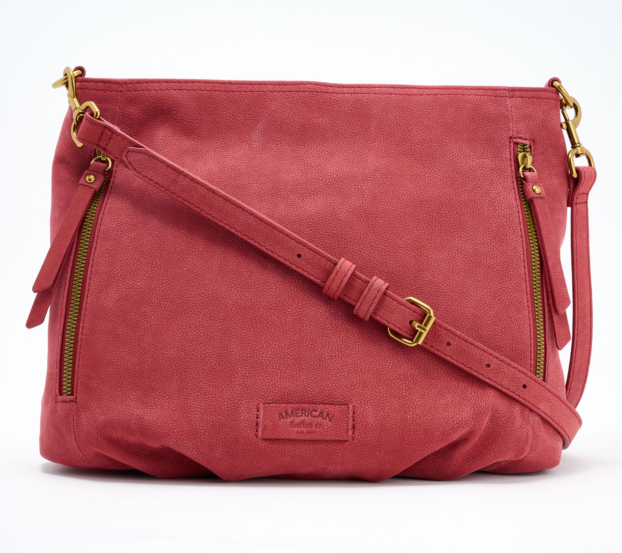 American Leather Co. Nubuck Leather Ella Crossbody