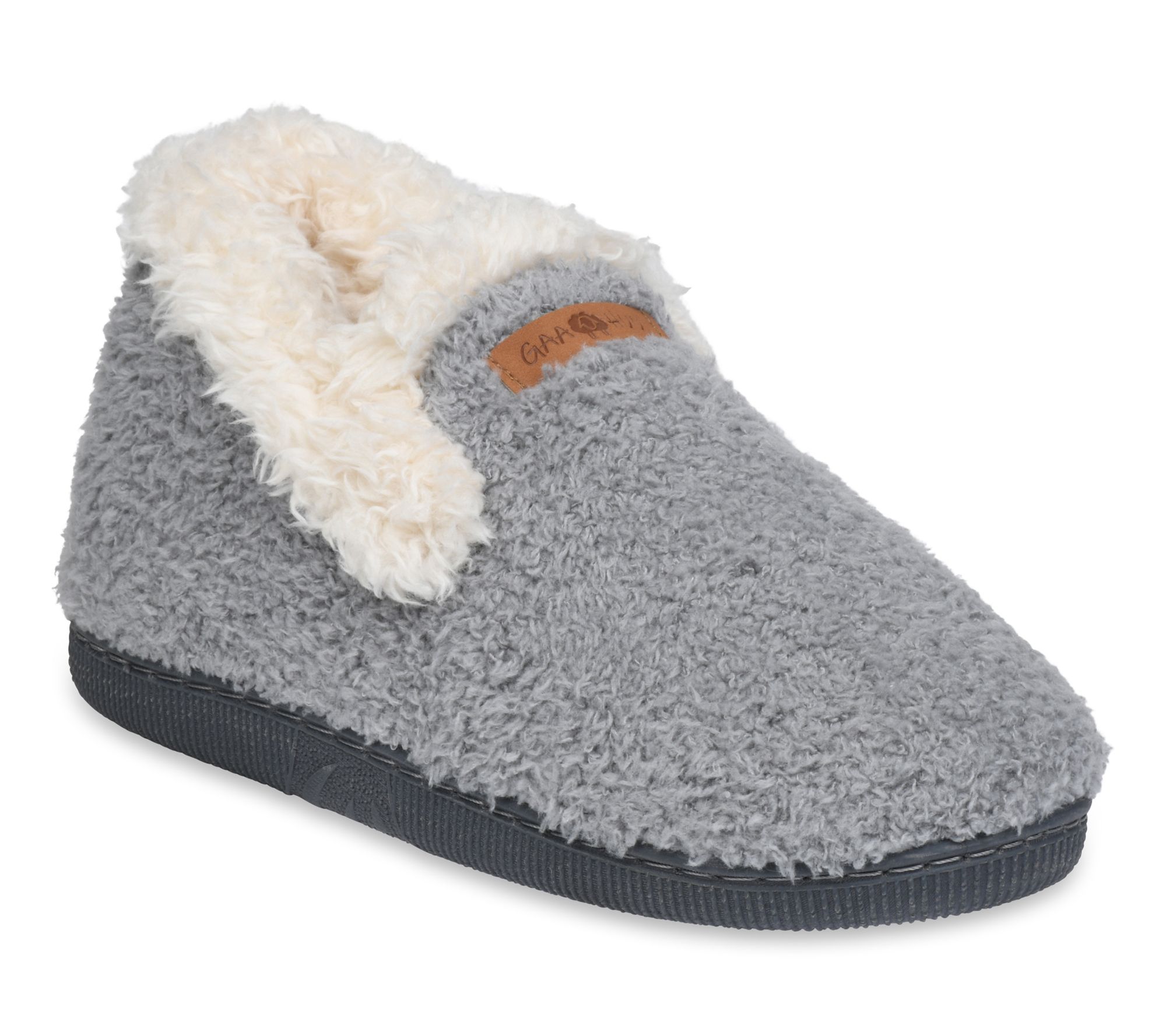 GaaHuu Cozee Fleece Indoor Outdoor Slipper Boot QVC