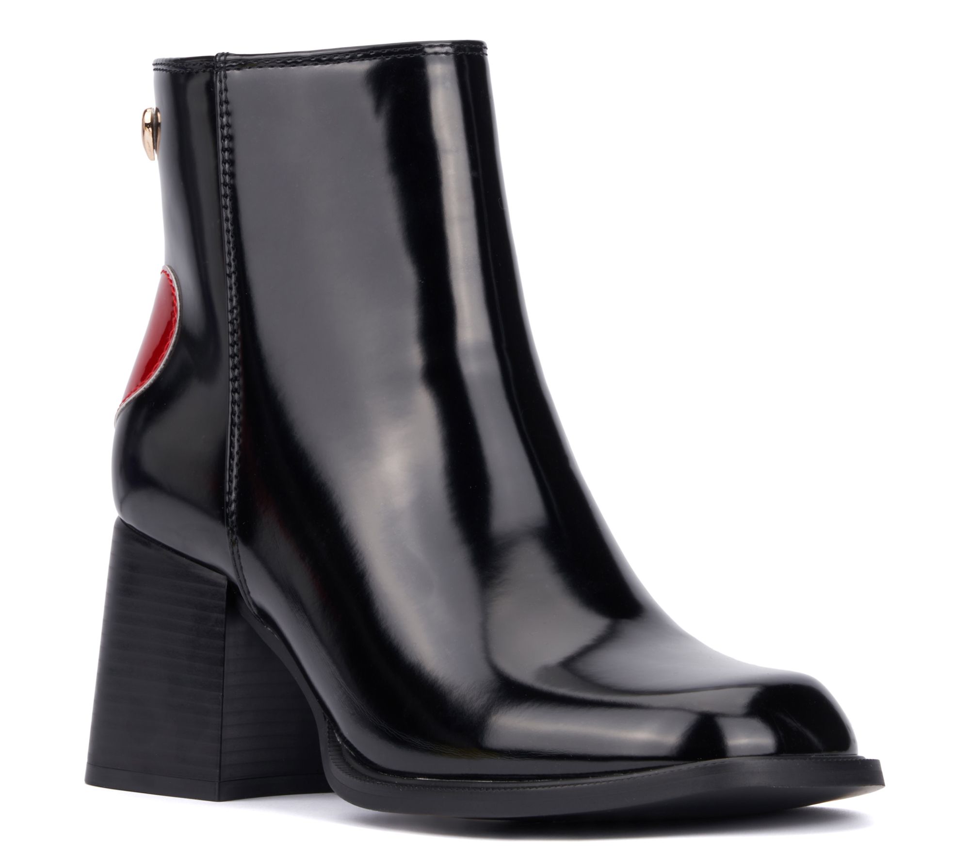Olivia Miller Women's Surreal Block Heel AnkleBoots