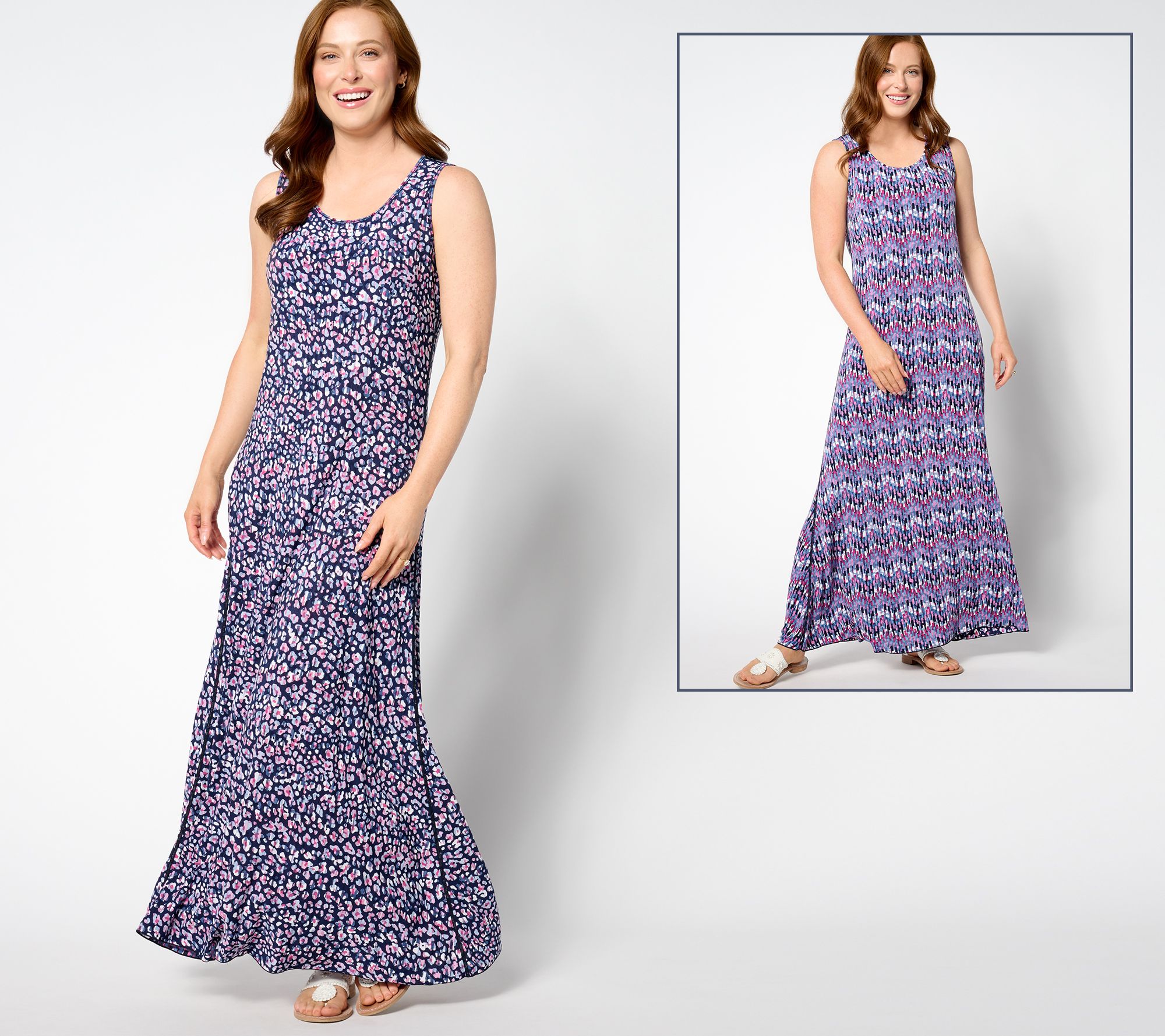 "As Is" Attitudes by Renee Petite Como Jersey Maxi Dress