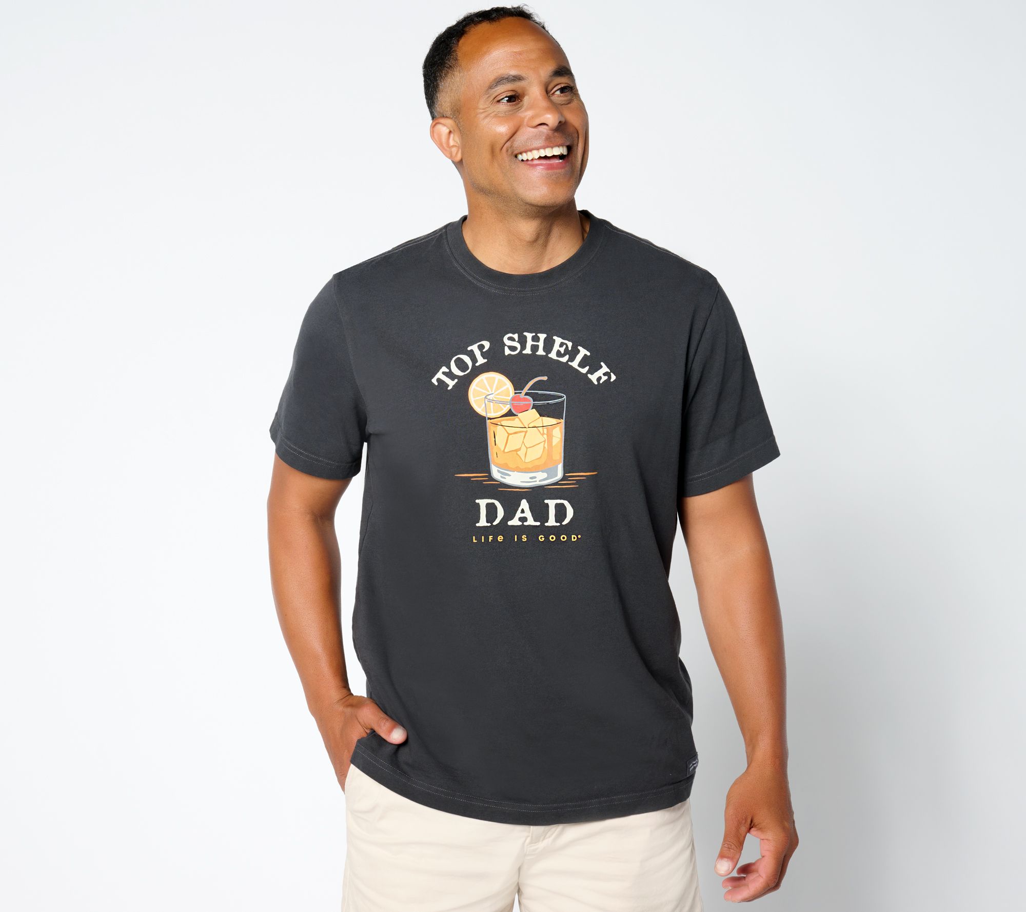 As Is Life is Good Father's Day Crusher Tee Capsule