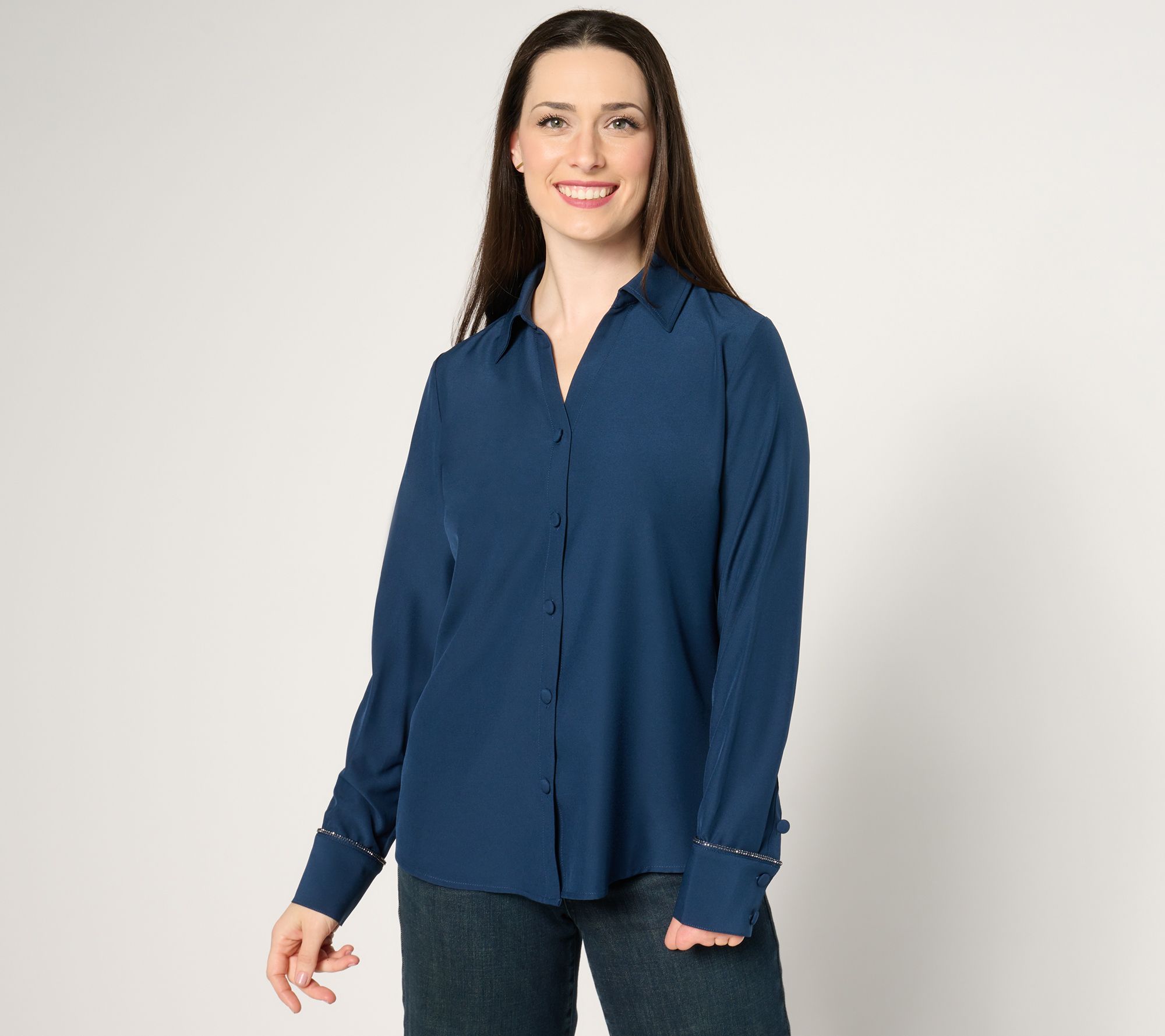 "As Is" Jingle Belles by Kim Gravel Sparkle Through the Season Blouse