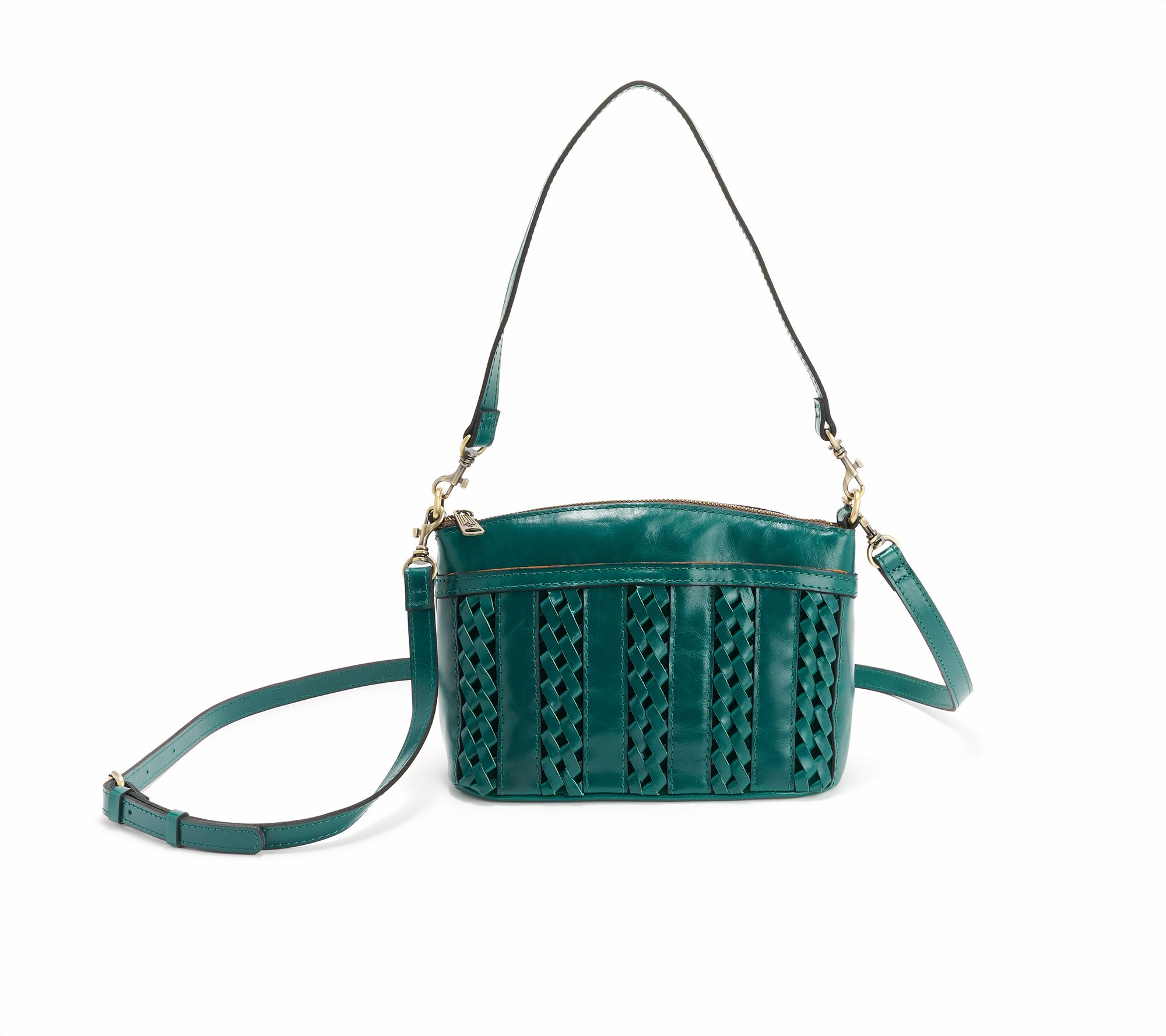 Patricia Nash Arlee Woven Leather Crossbody