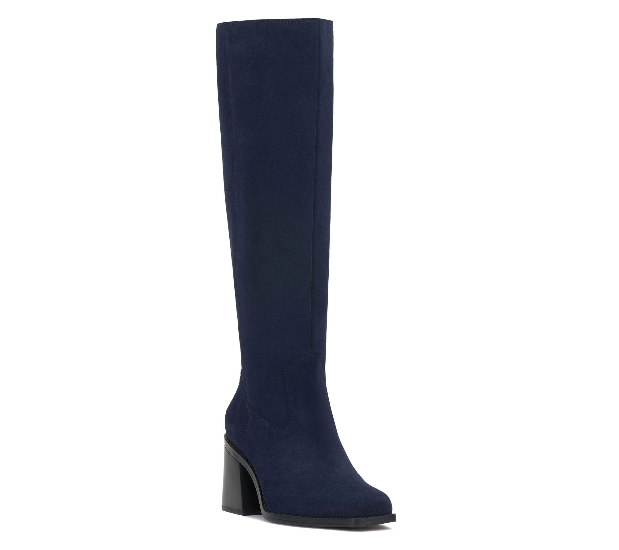 Vince Camuto Leather Or Suede Wide Calf Tall Shaft Boots - Sangeti