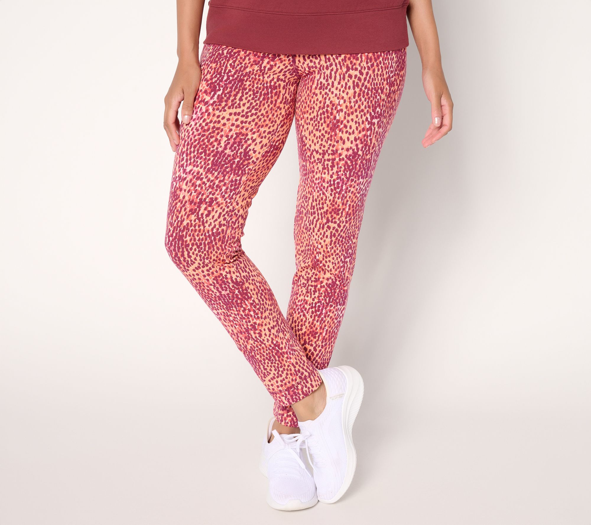 Denim & Co. Active Regular Duo Stretch Slim Leg Pants