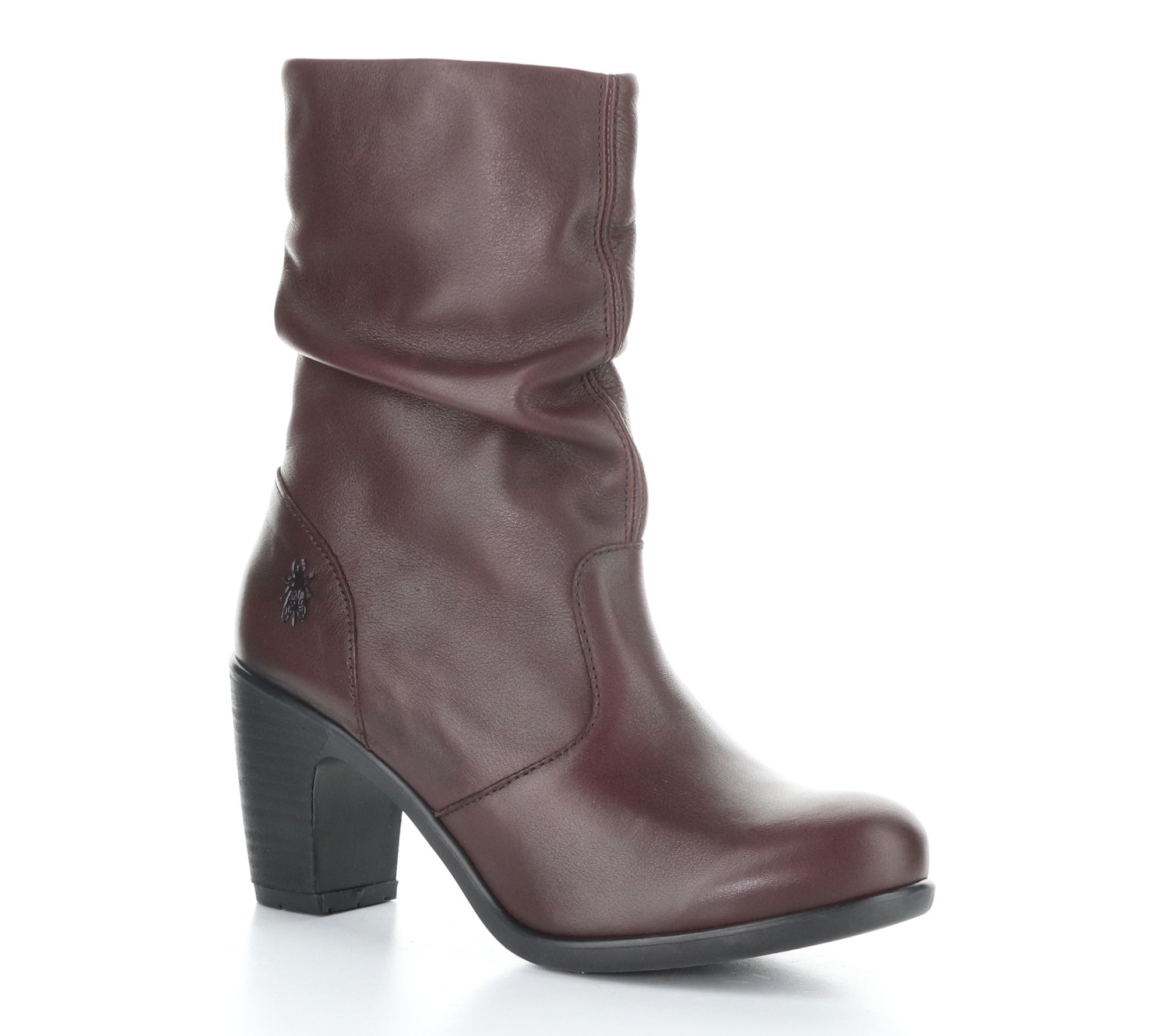 Fly London Leather Side Zip Boot - Klei152Fly