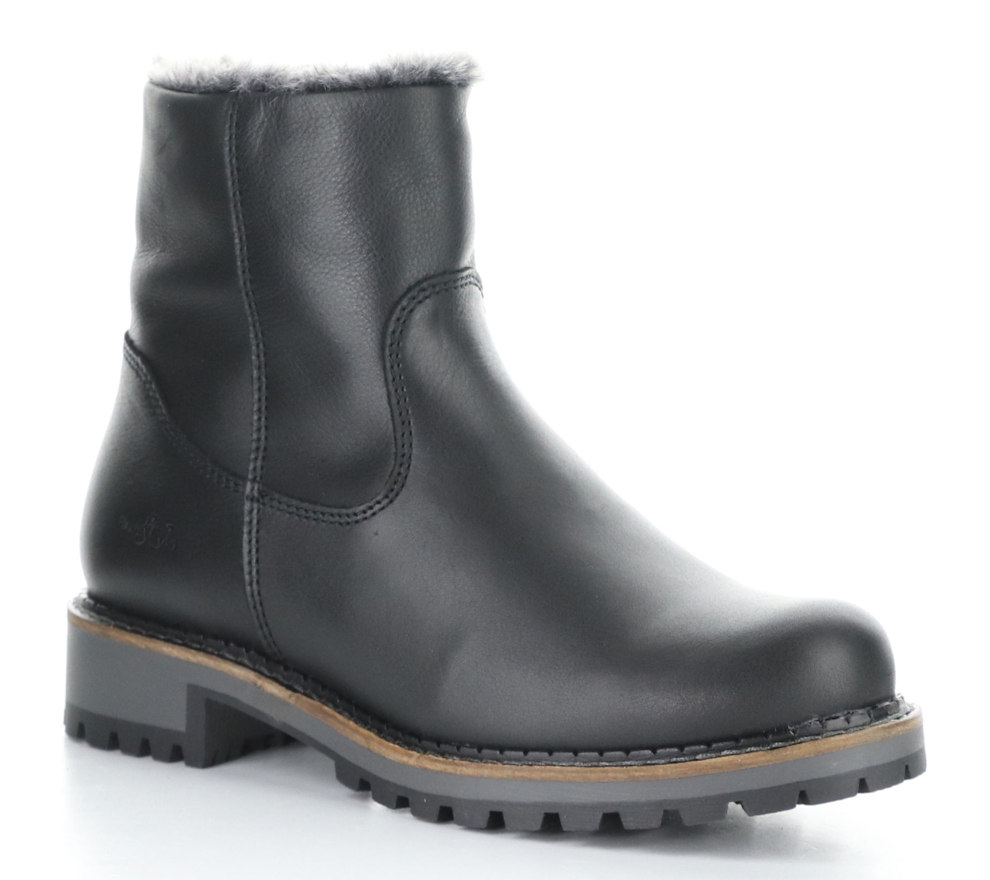 Bos. & Co. Winter Feel/Fatara Faux Fur LeatherBoot - Calib