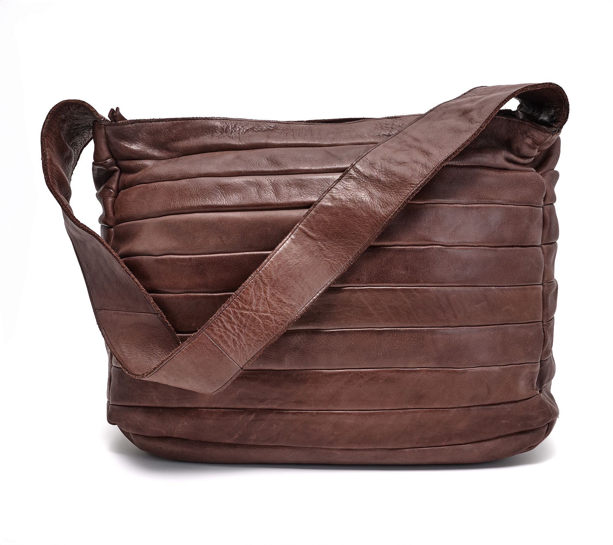 Libre Faire Day Trip Quilted Leather Hobo Bag