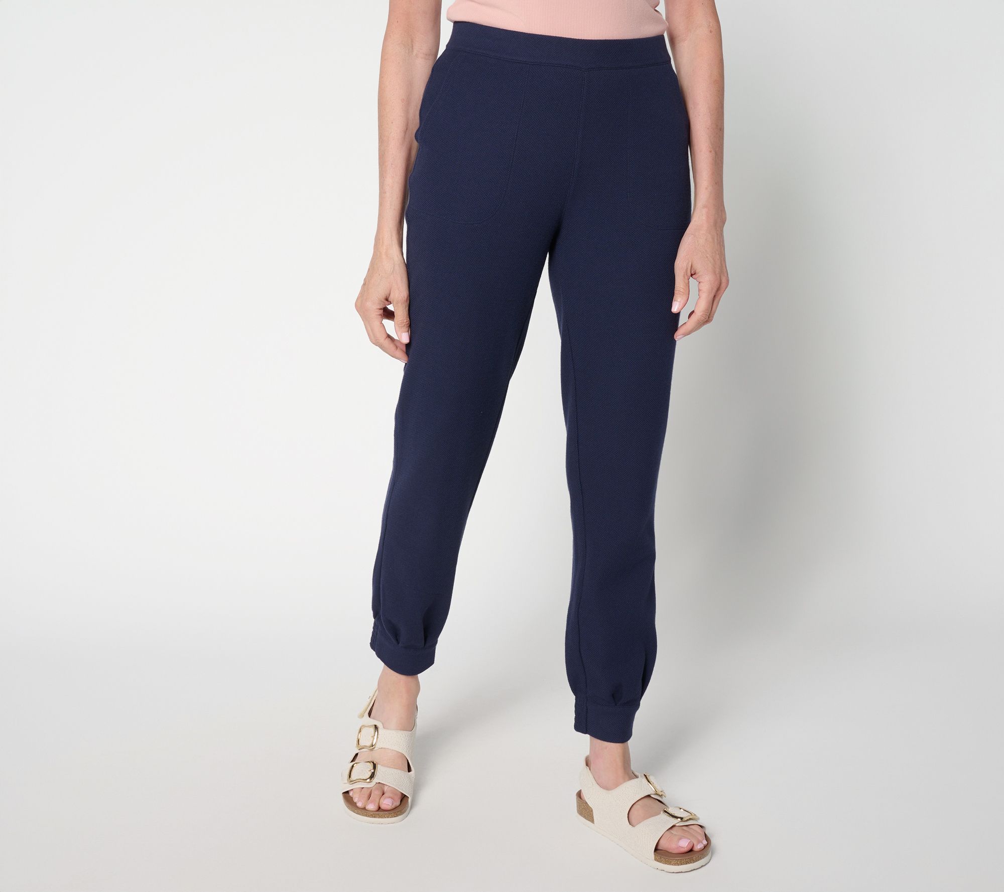 "As Is" Attitudes by Renee Petite Jacquard Knit Pants