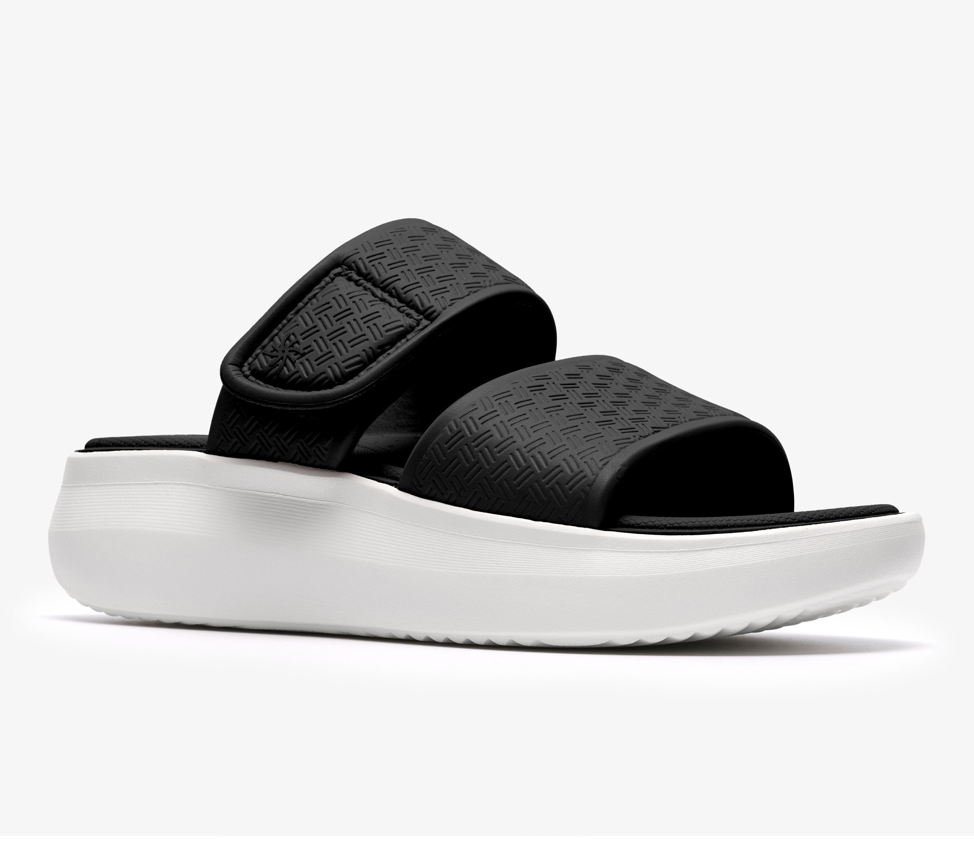 Clarks Cloudsteppers Adjustable Slide Sandals -Solevana Star