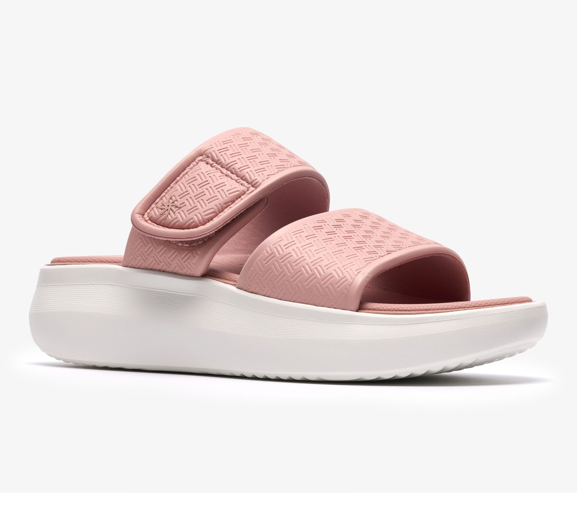 Clarks Cloudsteppers Adjustable Slide Sandals -Solevana Star