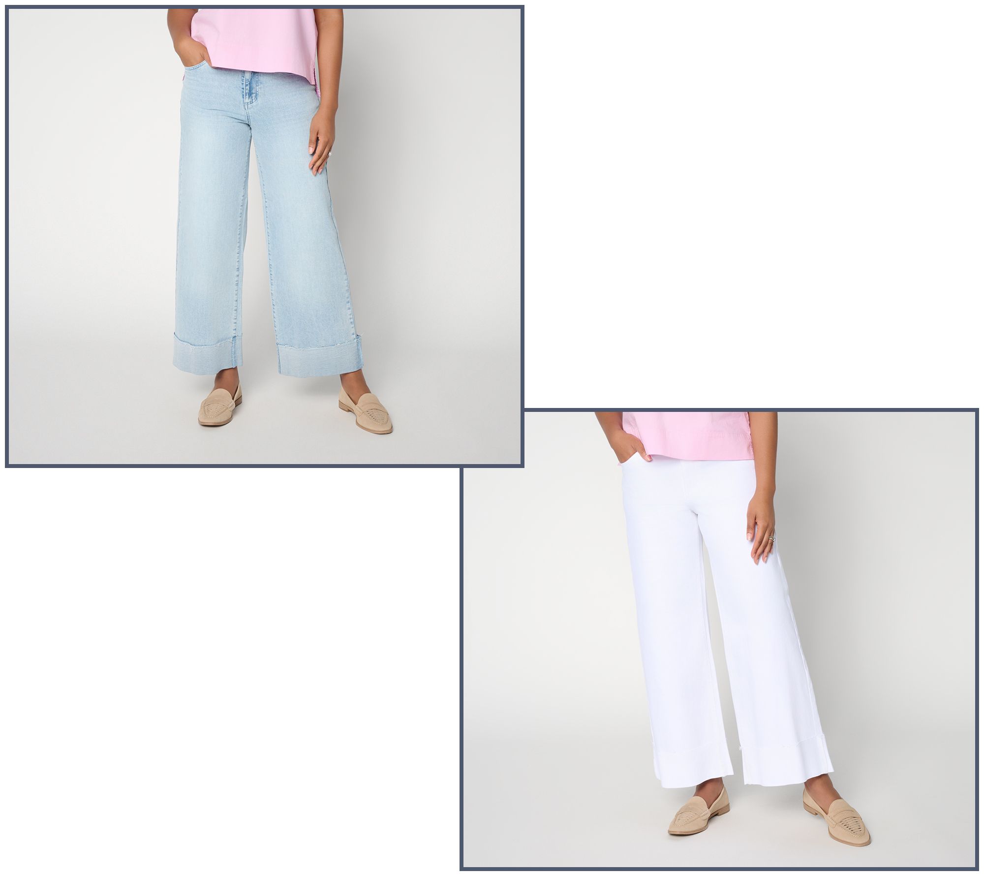  Studio Park x Amy Stran Raw Edge Cuff Ankle Jean - A728478