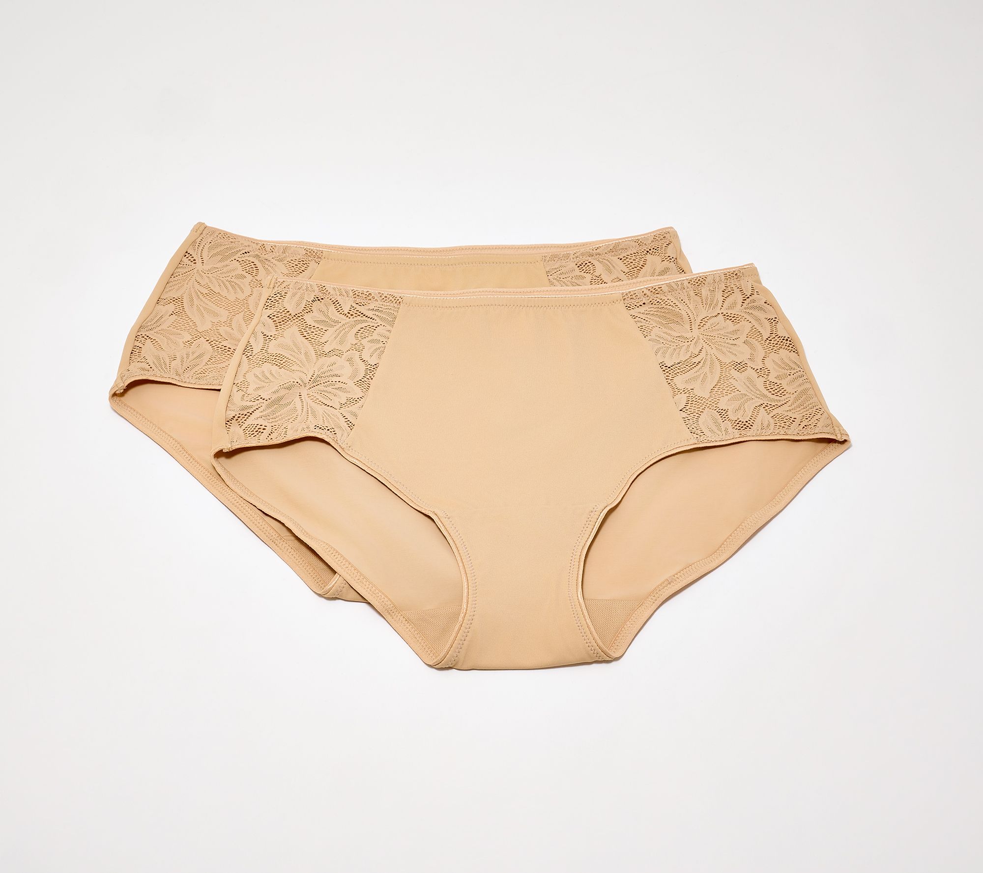 Breezies Soft Lift Hipster Brief Panty Set of 2