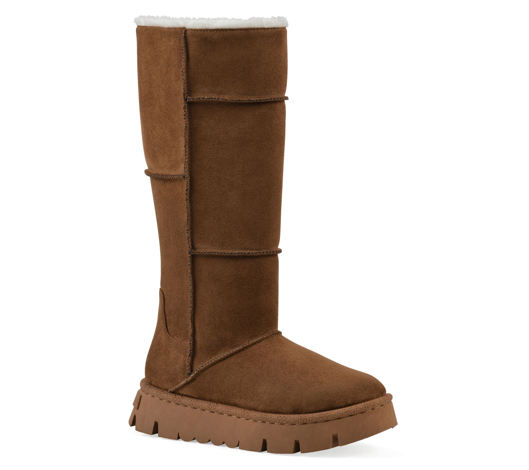 White Mountain Water-Resistant Tall-Shaft Winter Boots - Tru