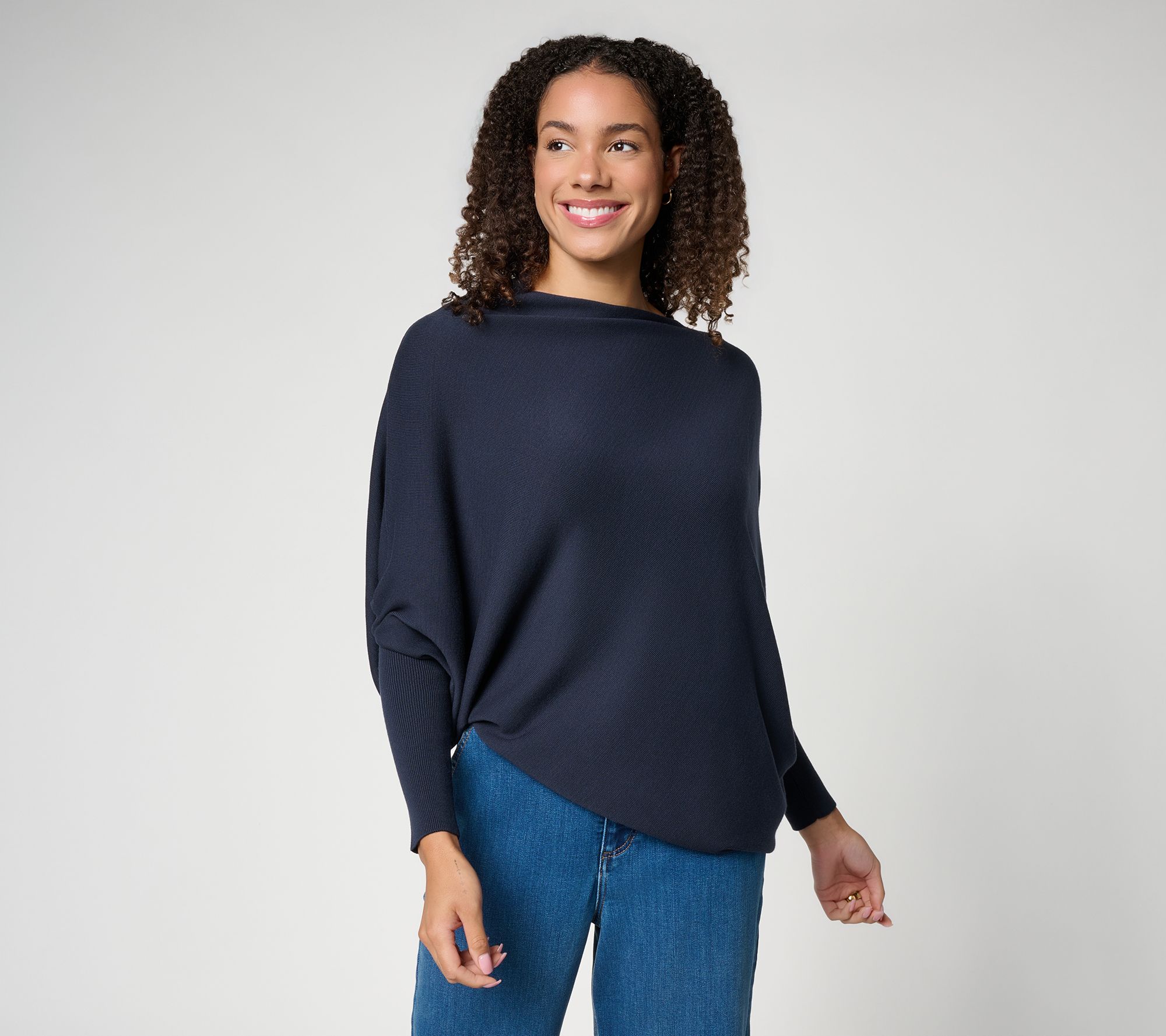 Carla Rockmore Collection All Season Yarn Asymmetric Sweater