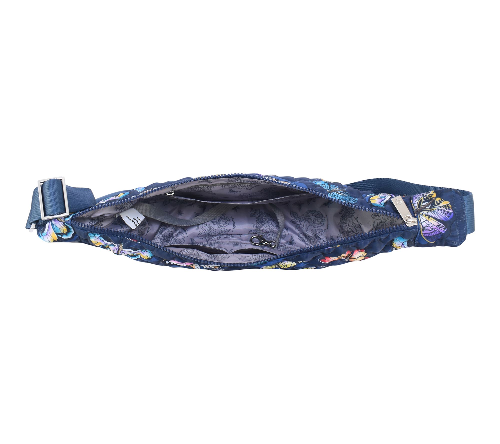 Anuschka Wanderlust Quilted Fabric Convertible - QVC.com display picture 2